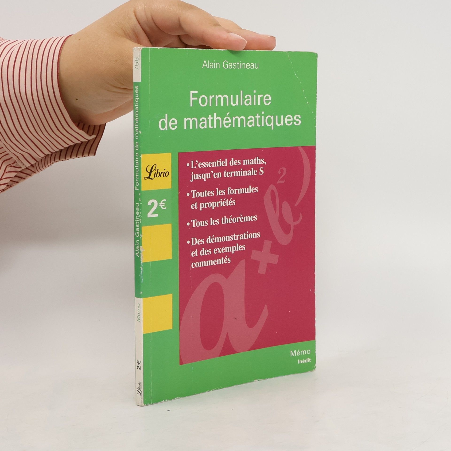 Alain Gastineau Formulaire de mathématiques