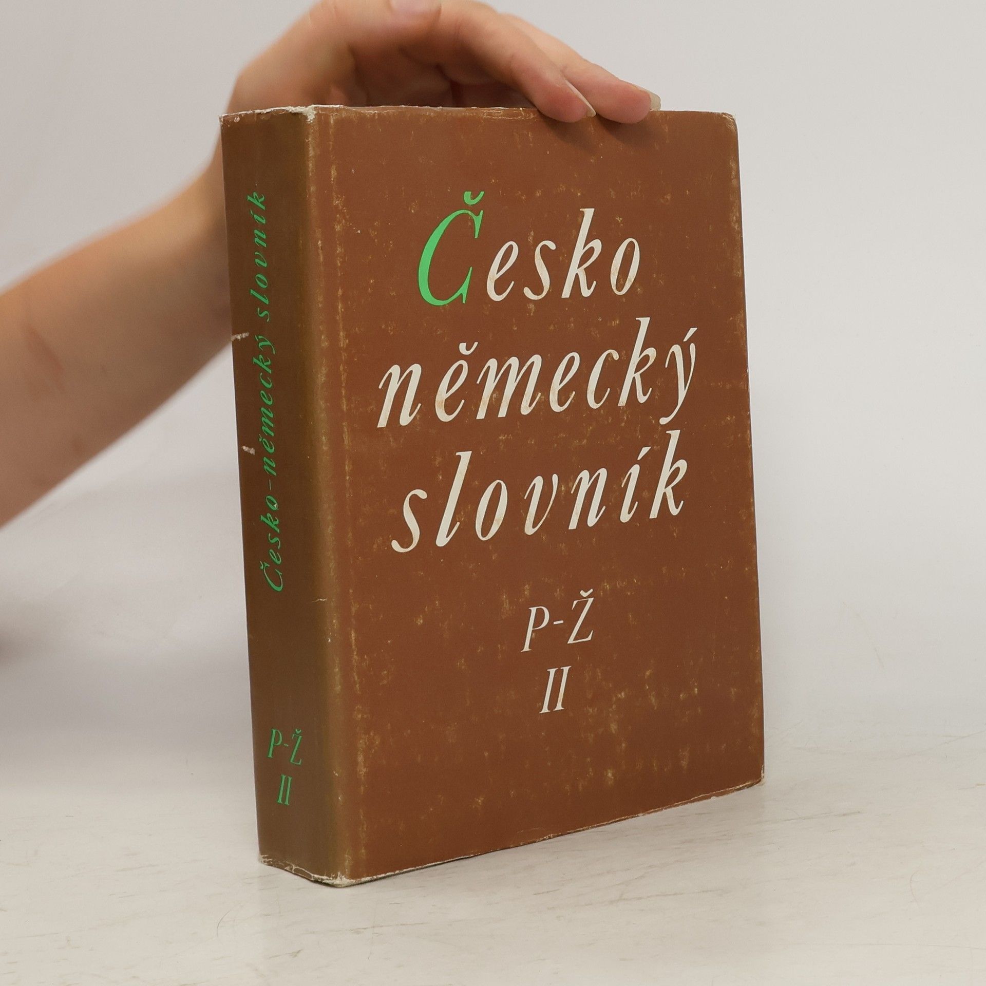 Autorenkollektiv Česko německý slovník II. P-Ž