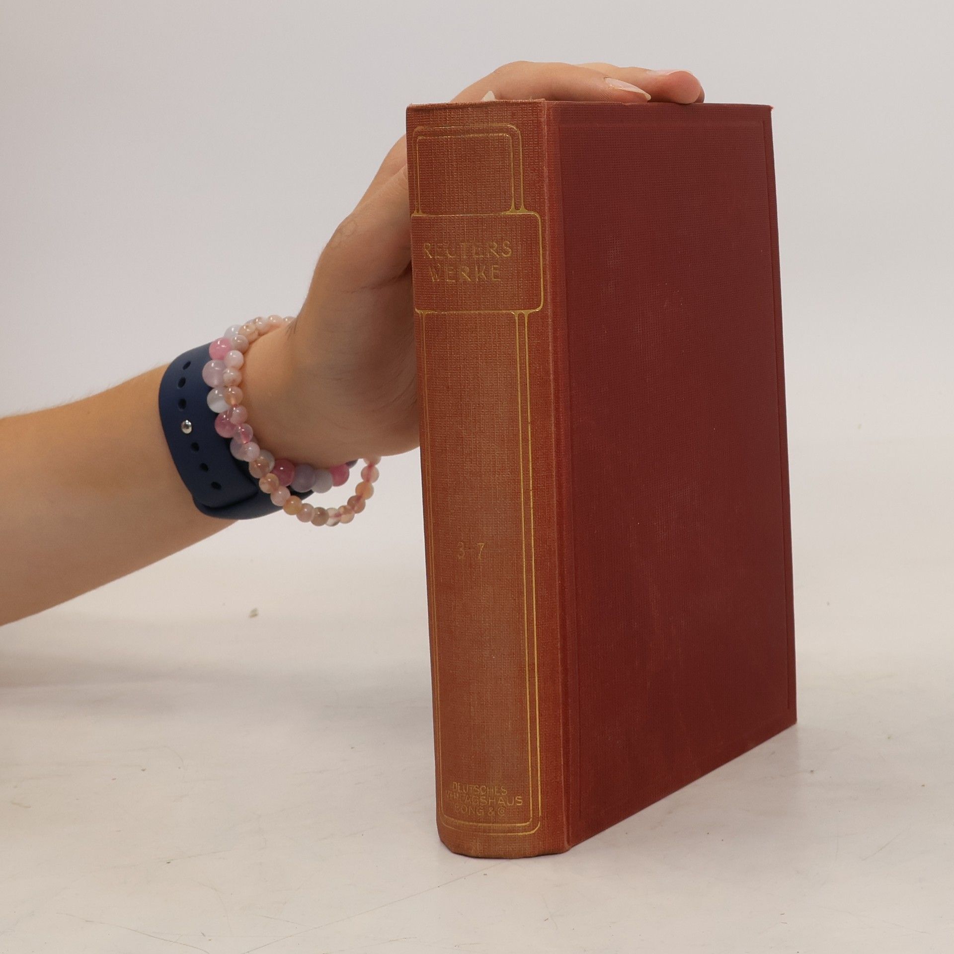 Reuters Werke in zwölf Teilen. 3 -7. Dritte Teil. Kein Hüfung