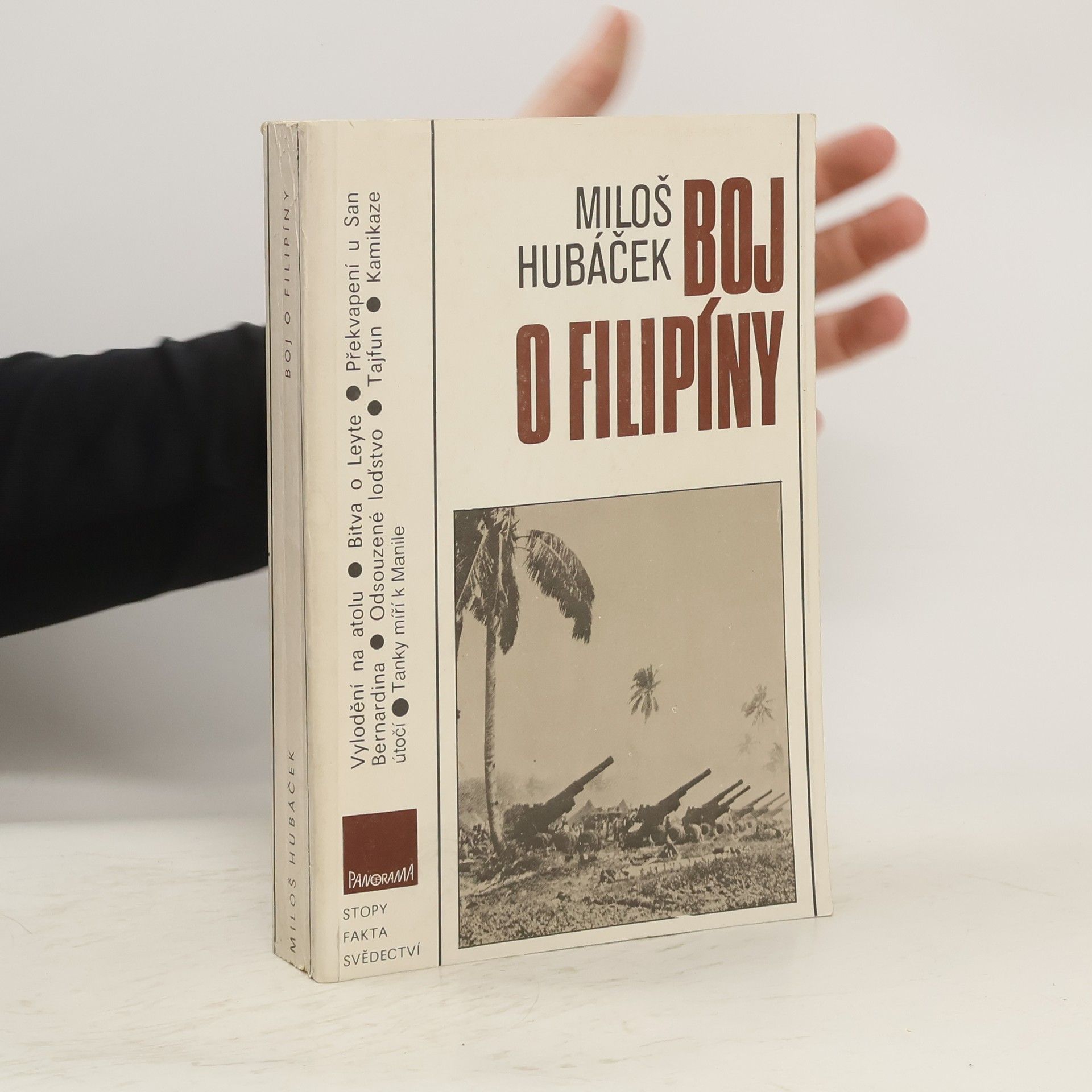 Miloš Hubáček Boj o Filipíny