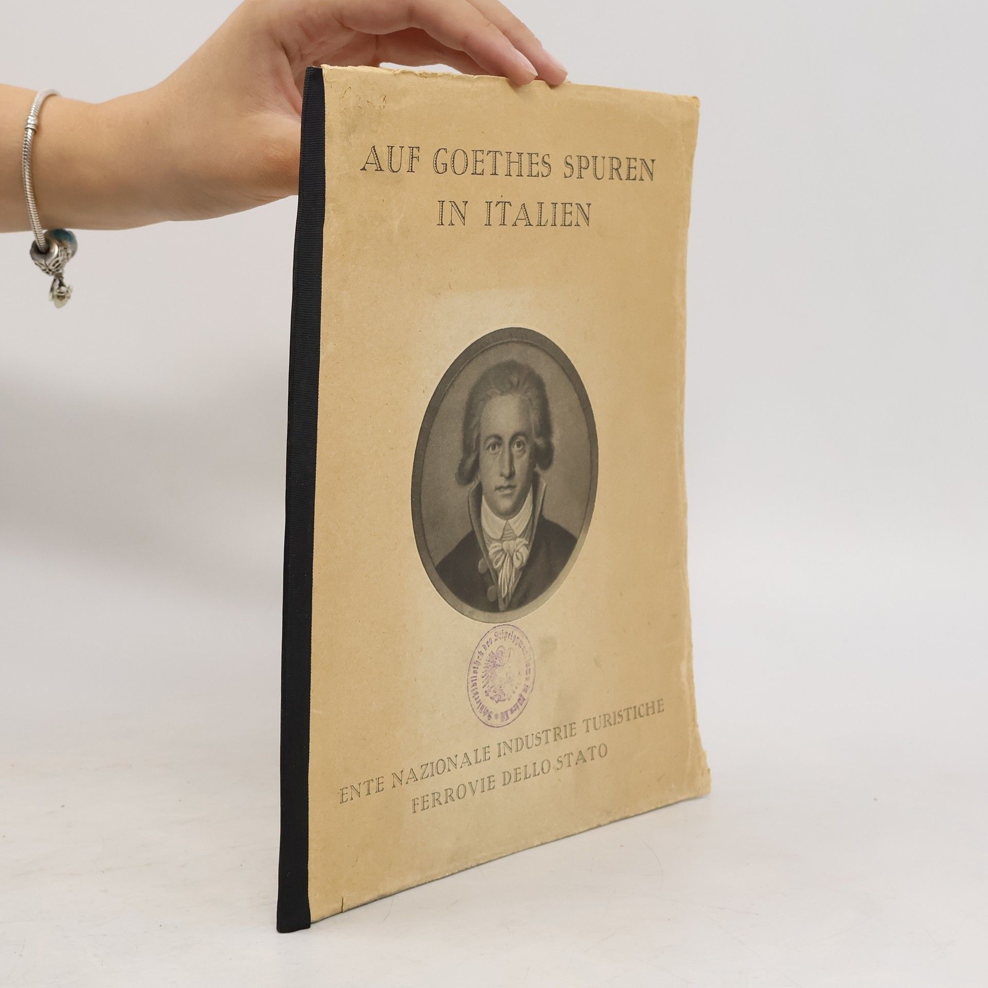 Collectif d'auteurs Auf Goethes Spuren in Italien