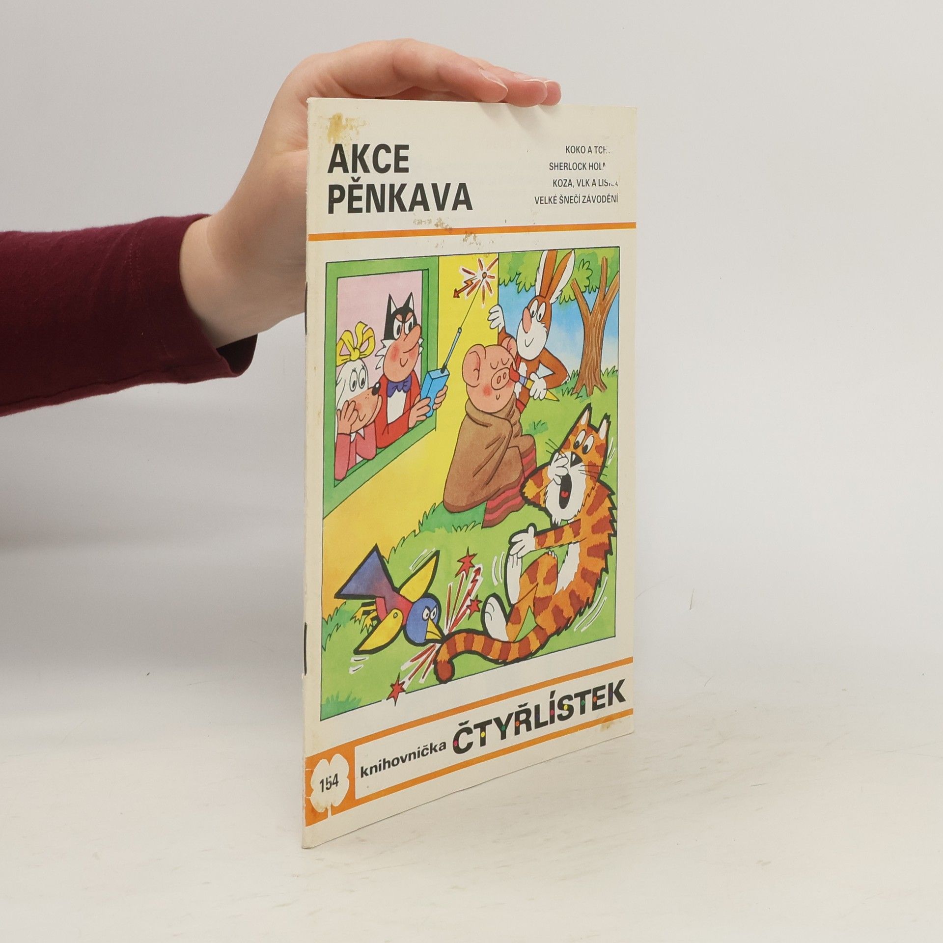 Kolektiv autorů Čtyřlístek 154. Akce pěnkava