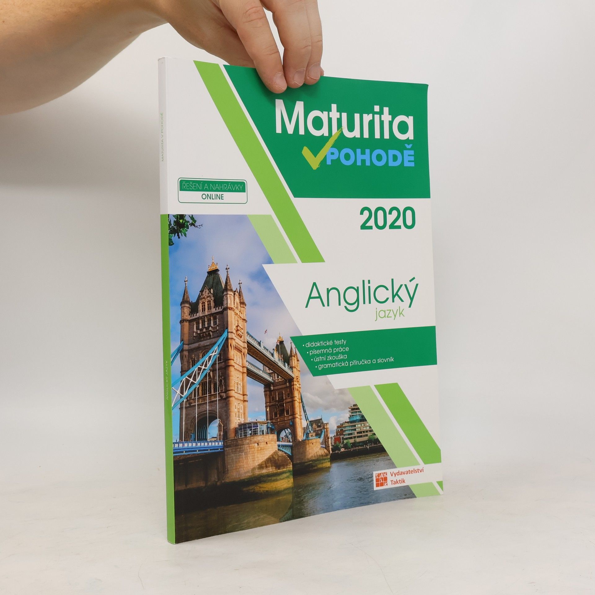 Jindra Bízová Maturita v pohodě 2020 = anglický jazyk