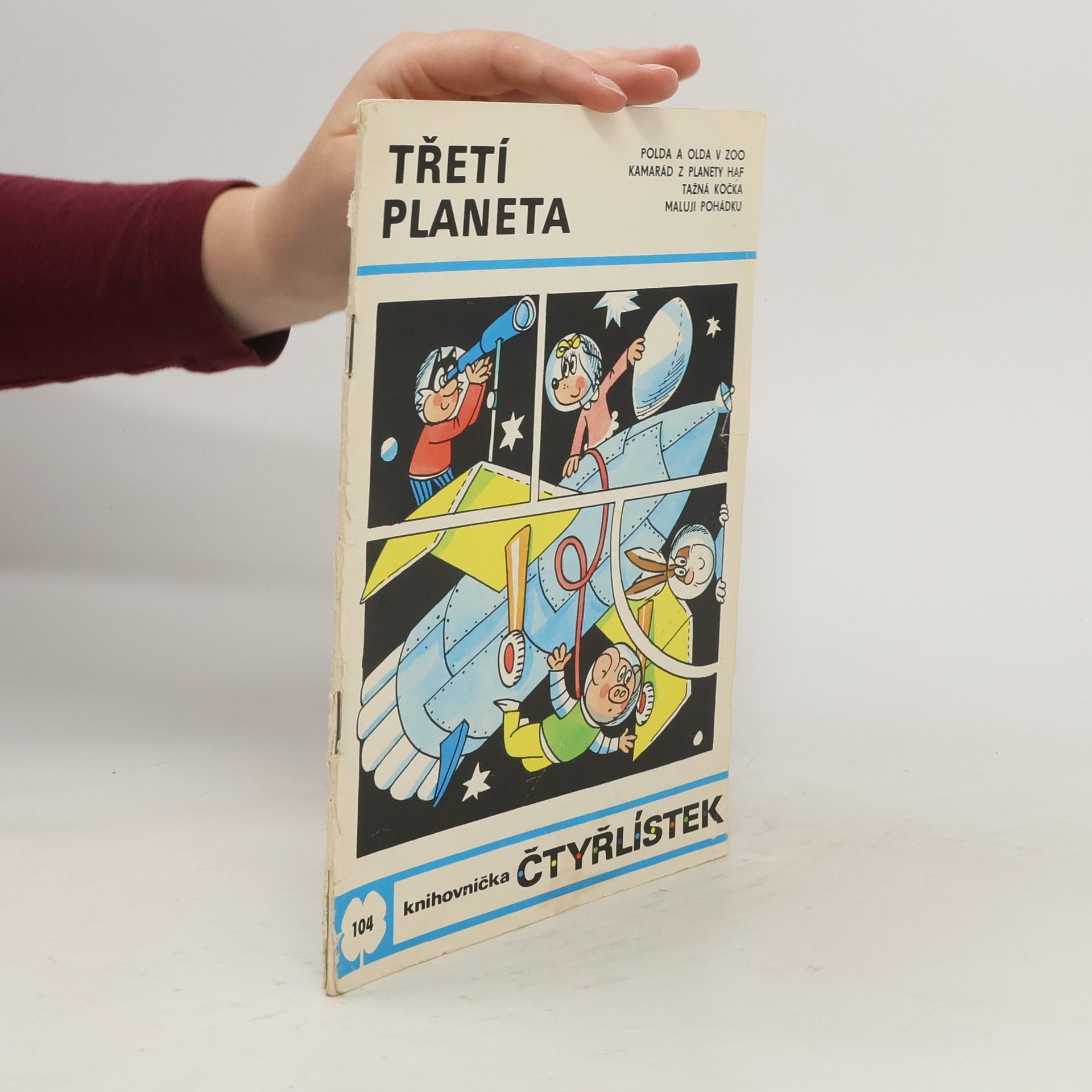 Jaroslav Němeček Čtyřlístek 104. Třetí planeta