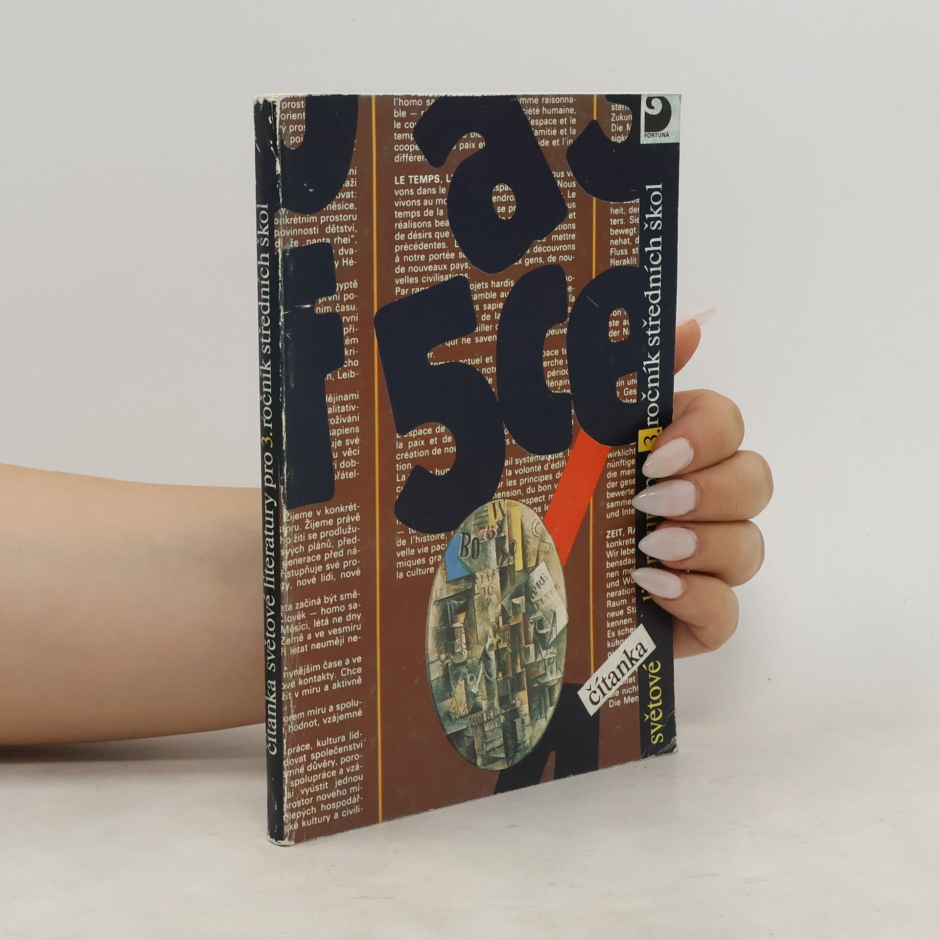 * antologie Čítanka světové literatury pro třetí ročník středních škol