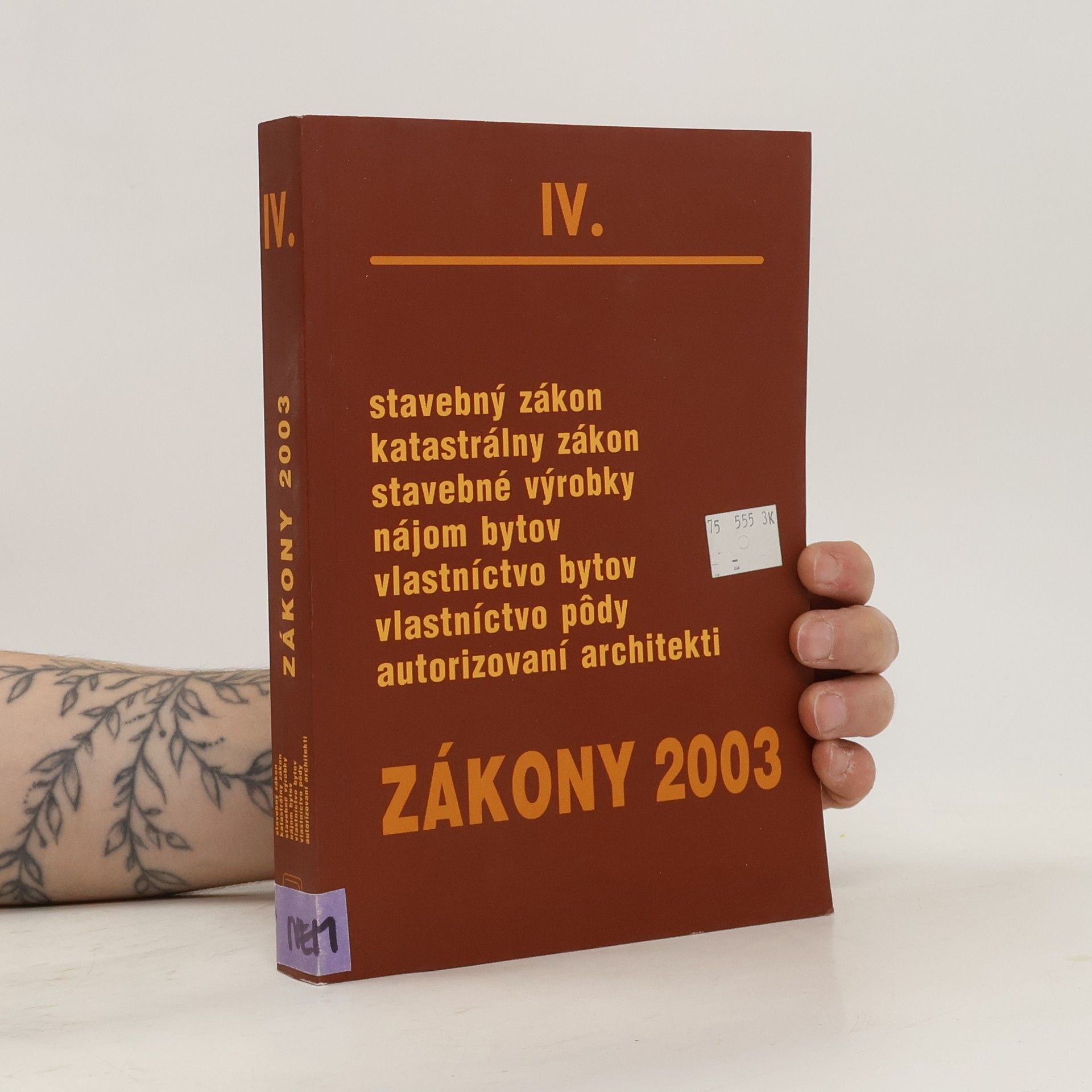 Autorenkollektiv Zákony 2003 IV.