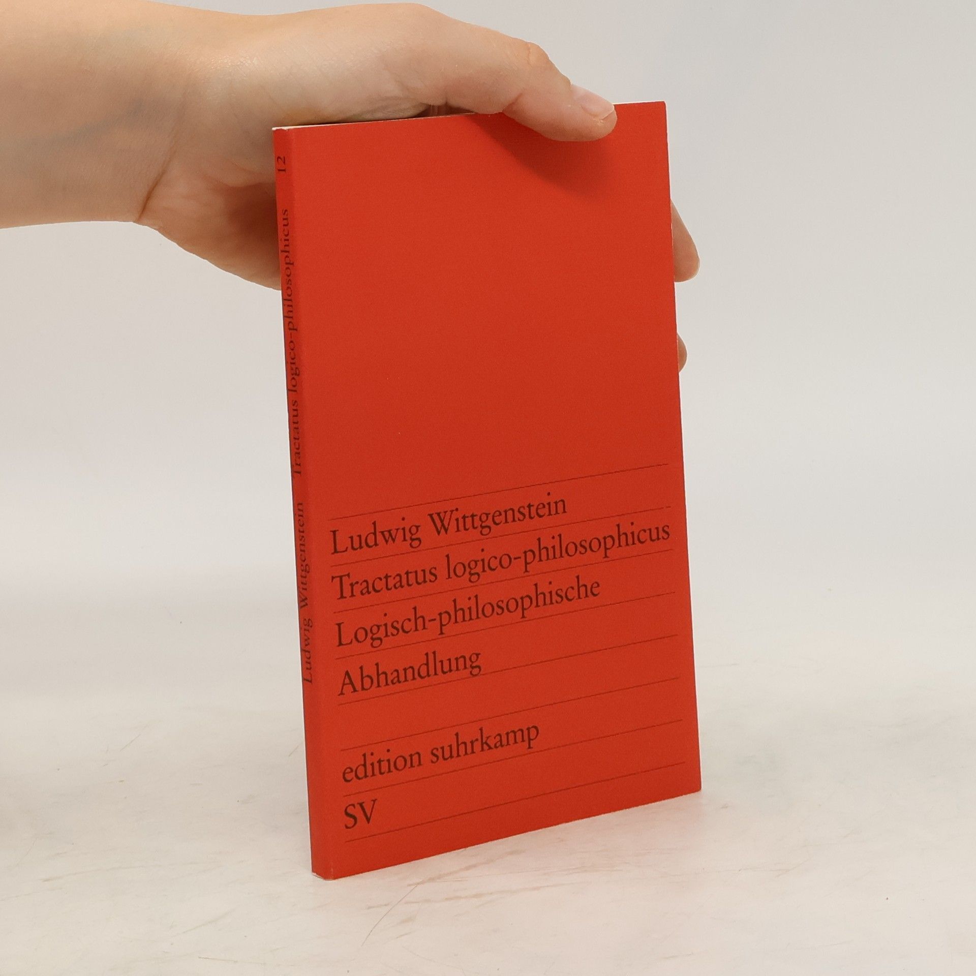 Ludwig Wittgenstein Tractatus logico-philosophicus