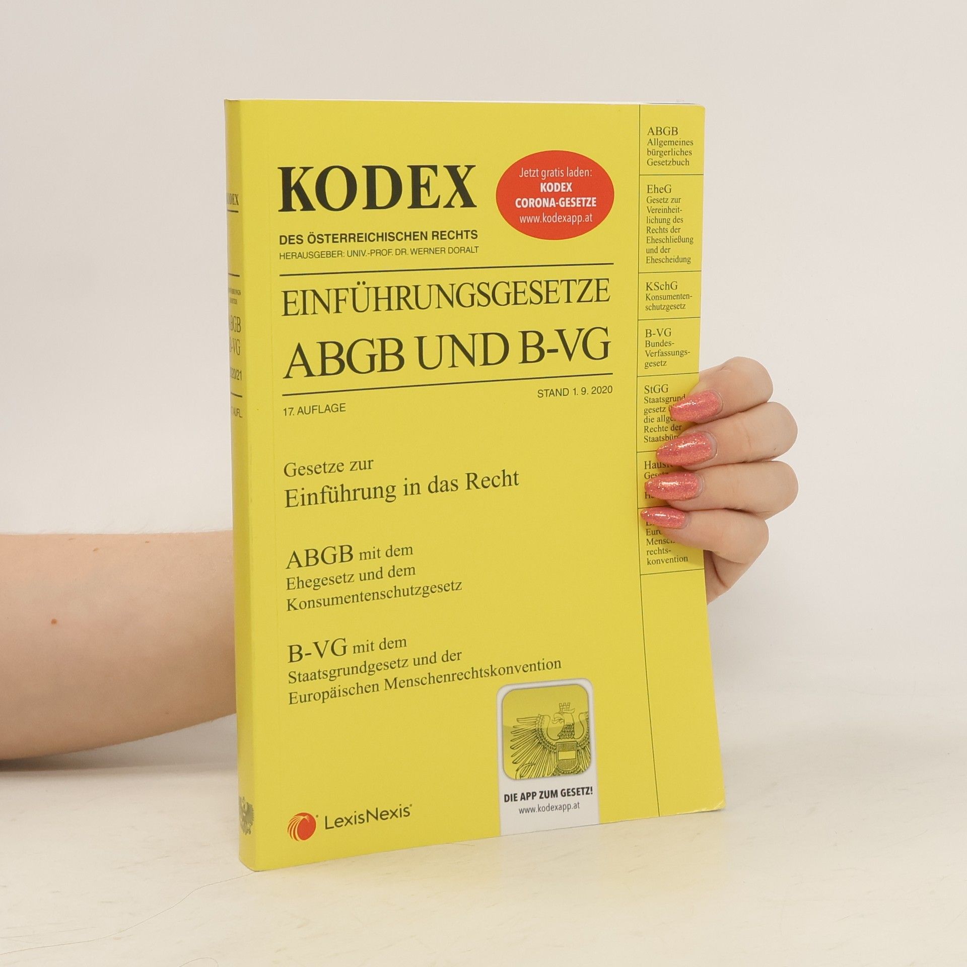 Autores varios KODEX. Einführungsgesetze ABGB und B-VG
