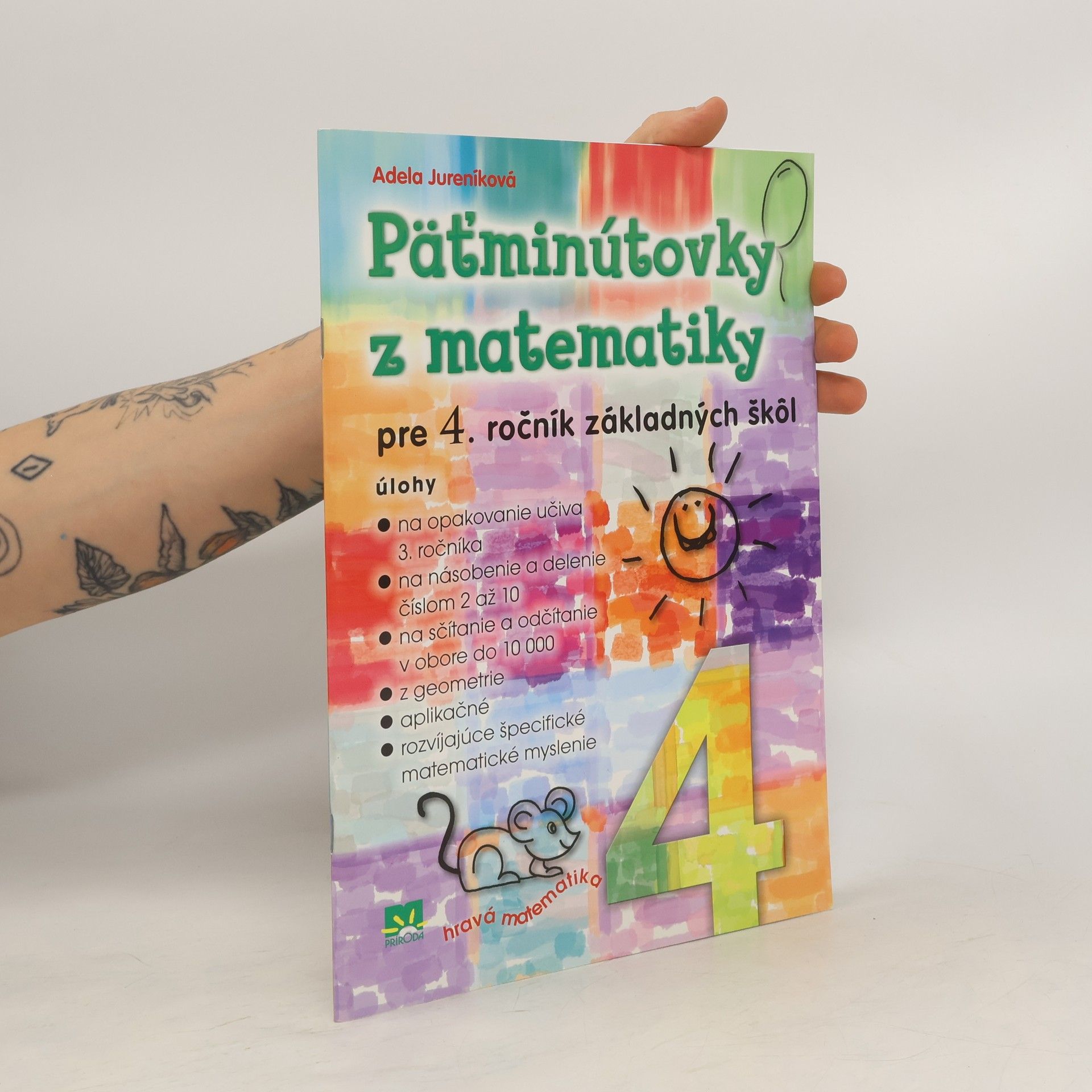 Jureníková, Adela Päťminútovky z matematiky pre 4. ročník základných škôl