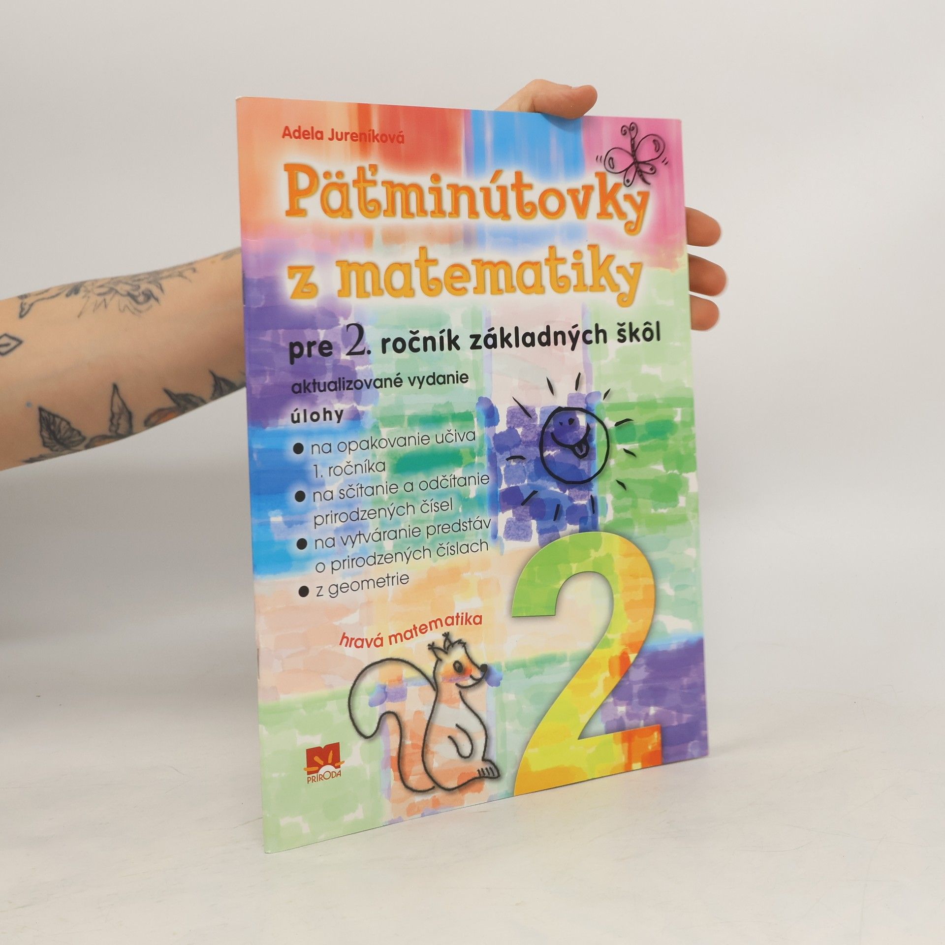 Jureníková, Adela Päťminútovky z matematiky pre 2. ročník Základných škôl - 2. vydanie