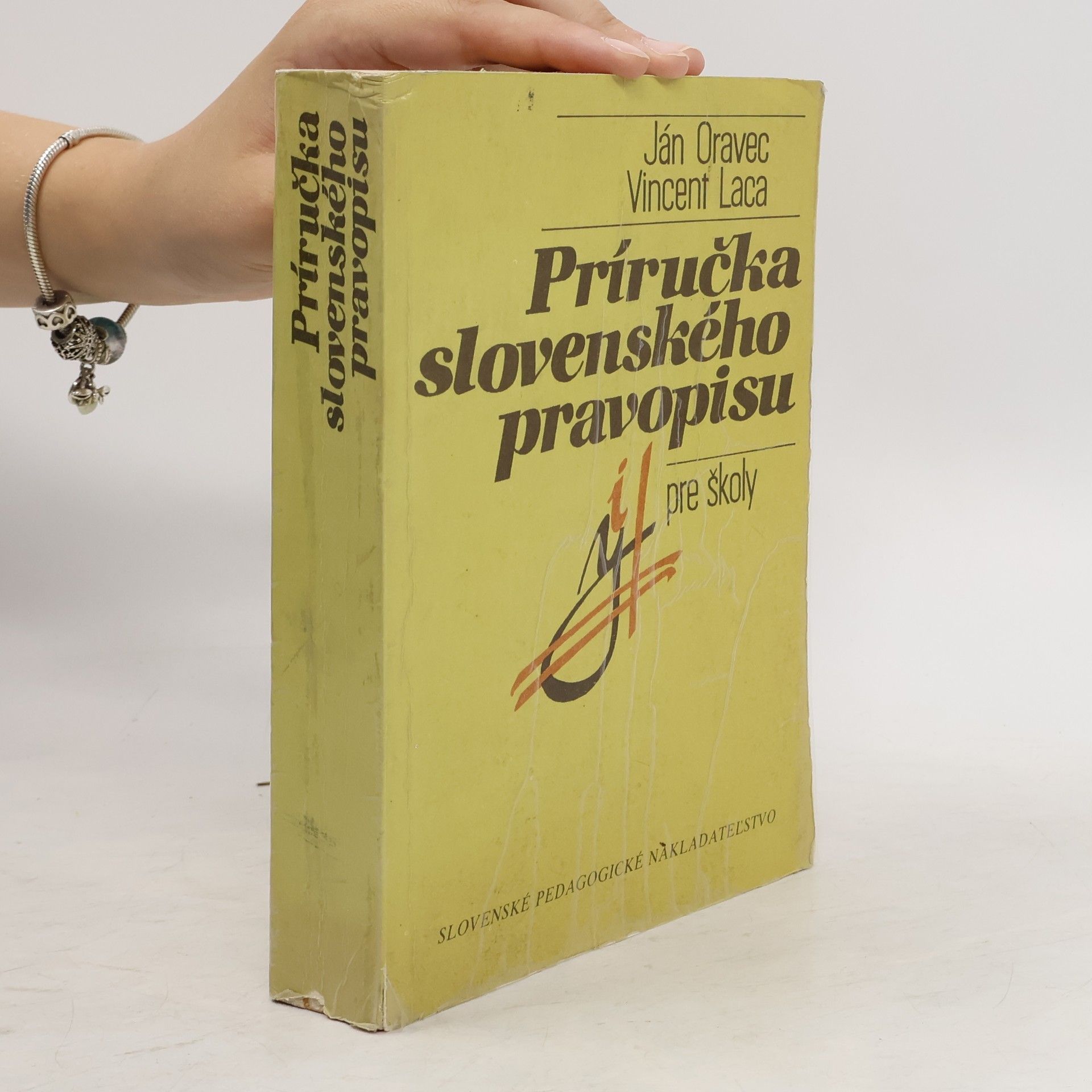 Ján Oravec Príručka slovenského pravopisu pre školy
