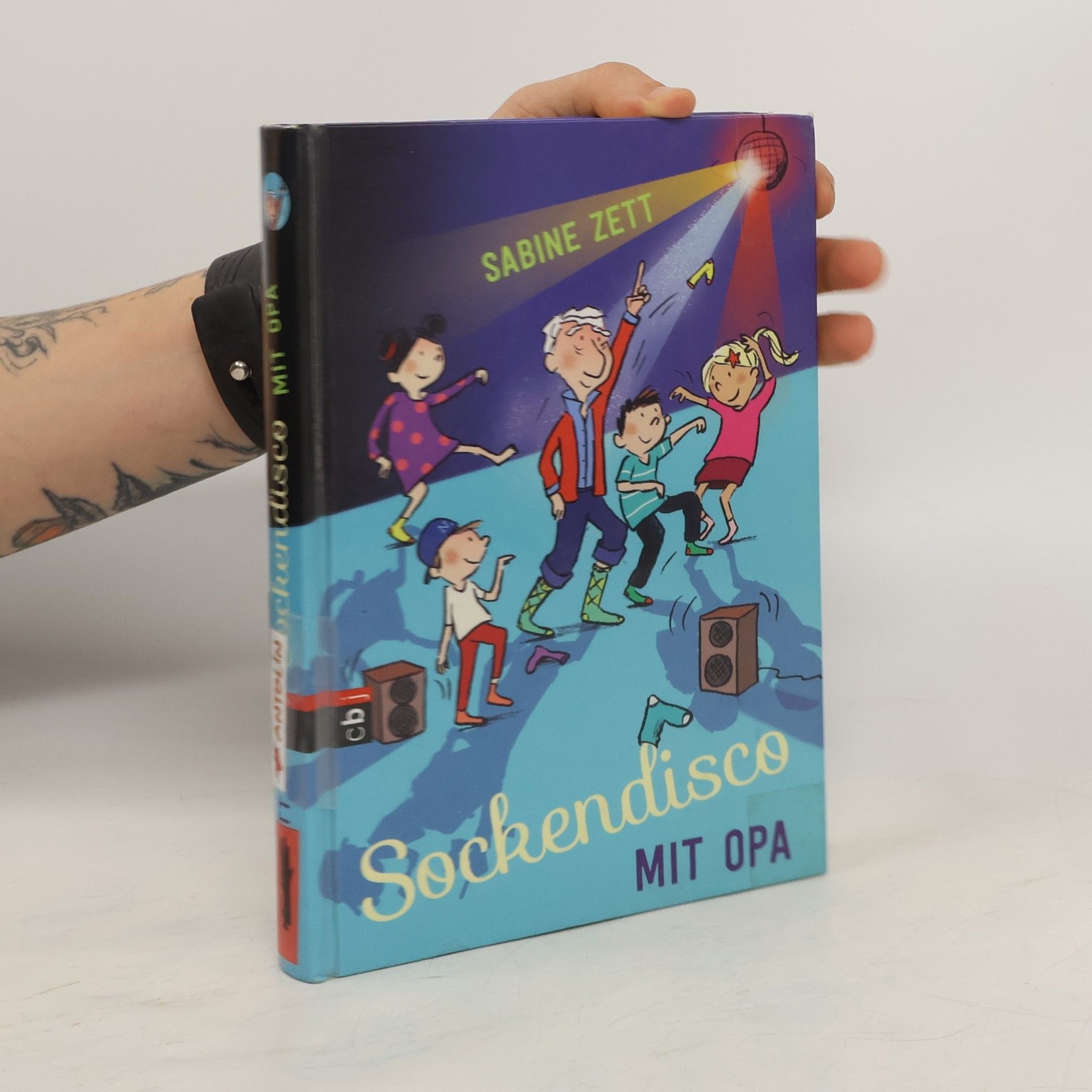 Sabine Zett Sockendisco mit Opa