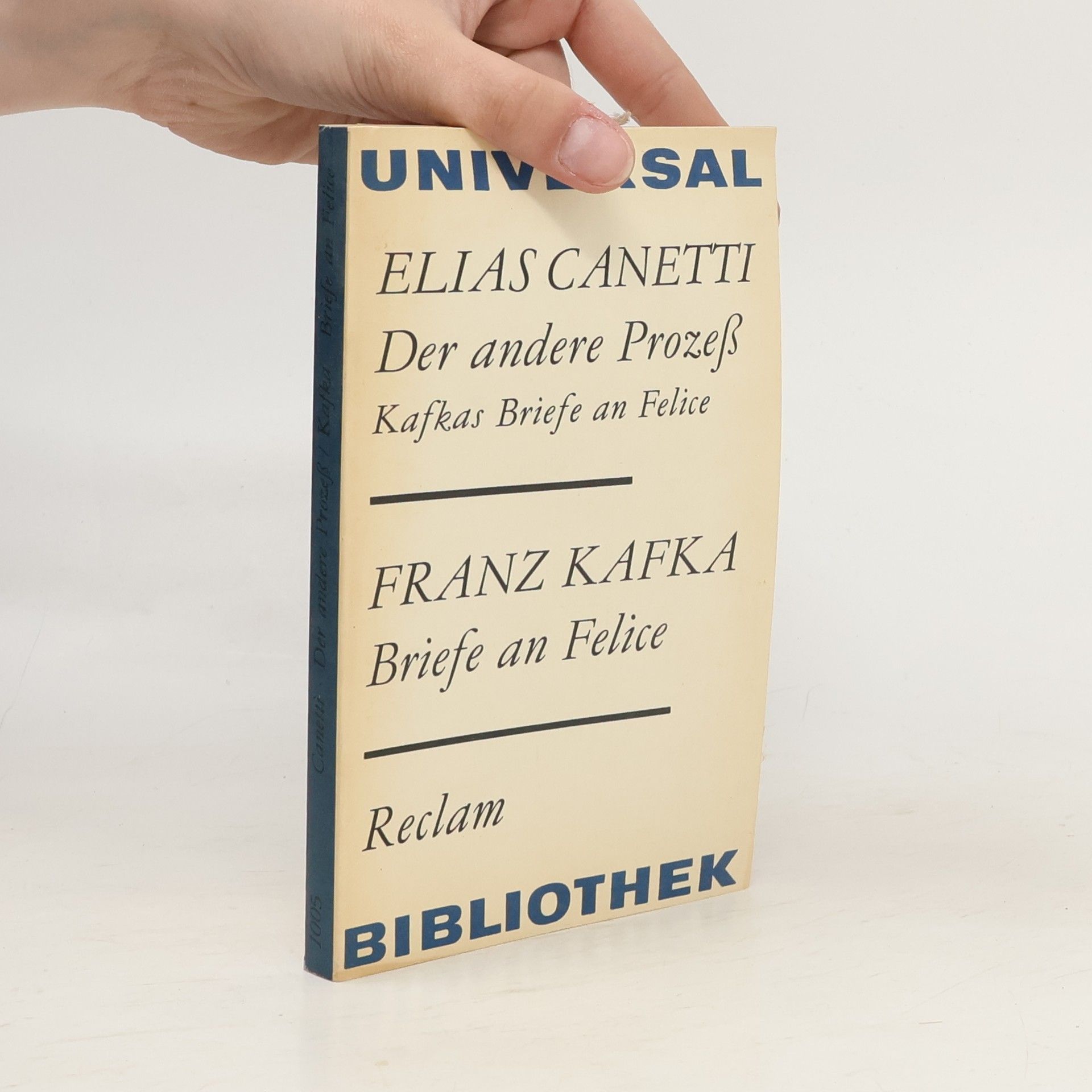 Franz Kafka Der andere Prozess. Briefe an Felice