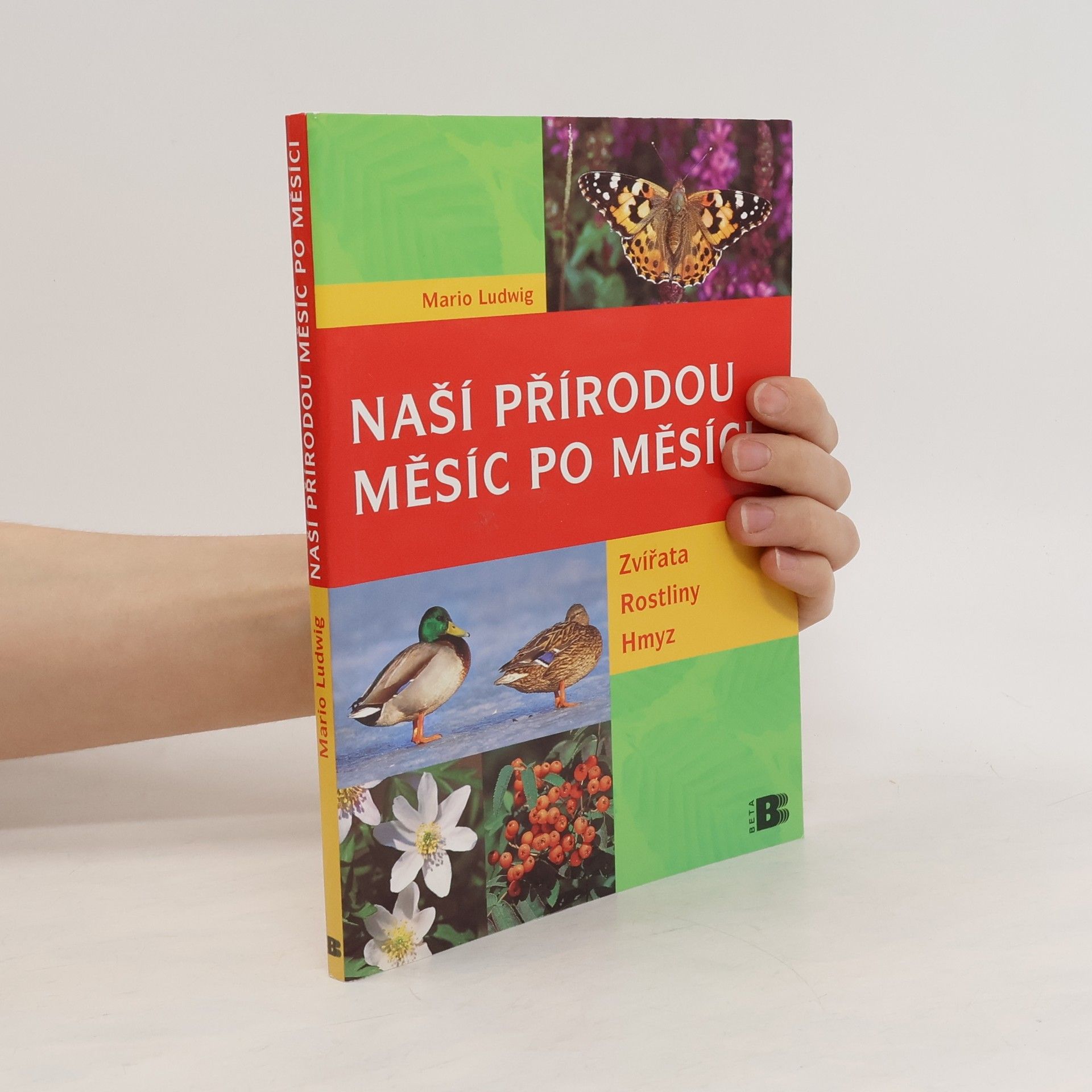 Mario Ludwig Naší přírodou : naší přírodou měsíc po měsíci : [zvířata, rostliny, hmyz]