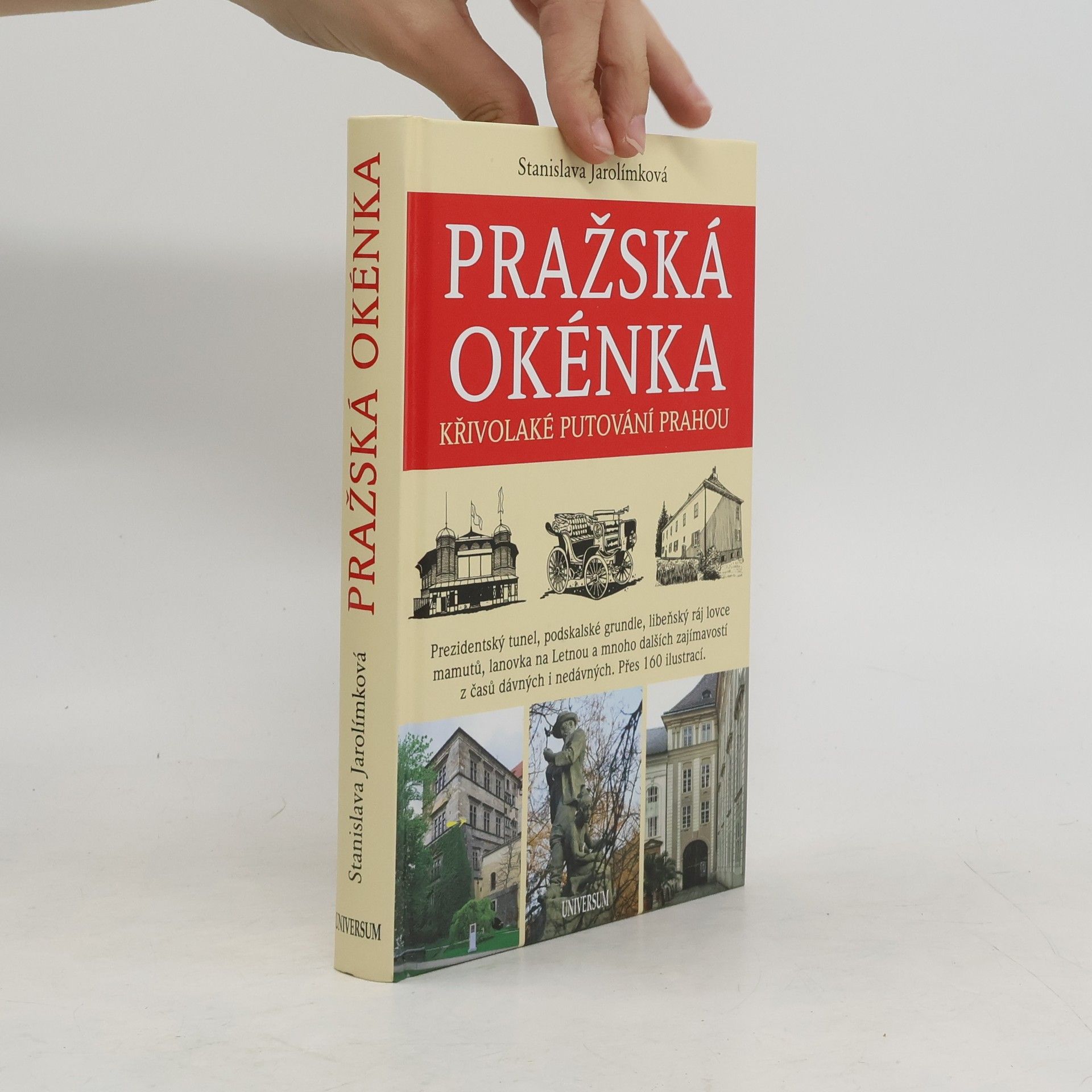 Jarolímková Stanislava Pražská okénka : křivolaké putování Prahou