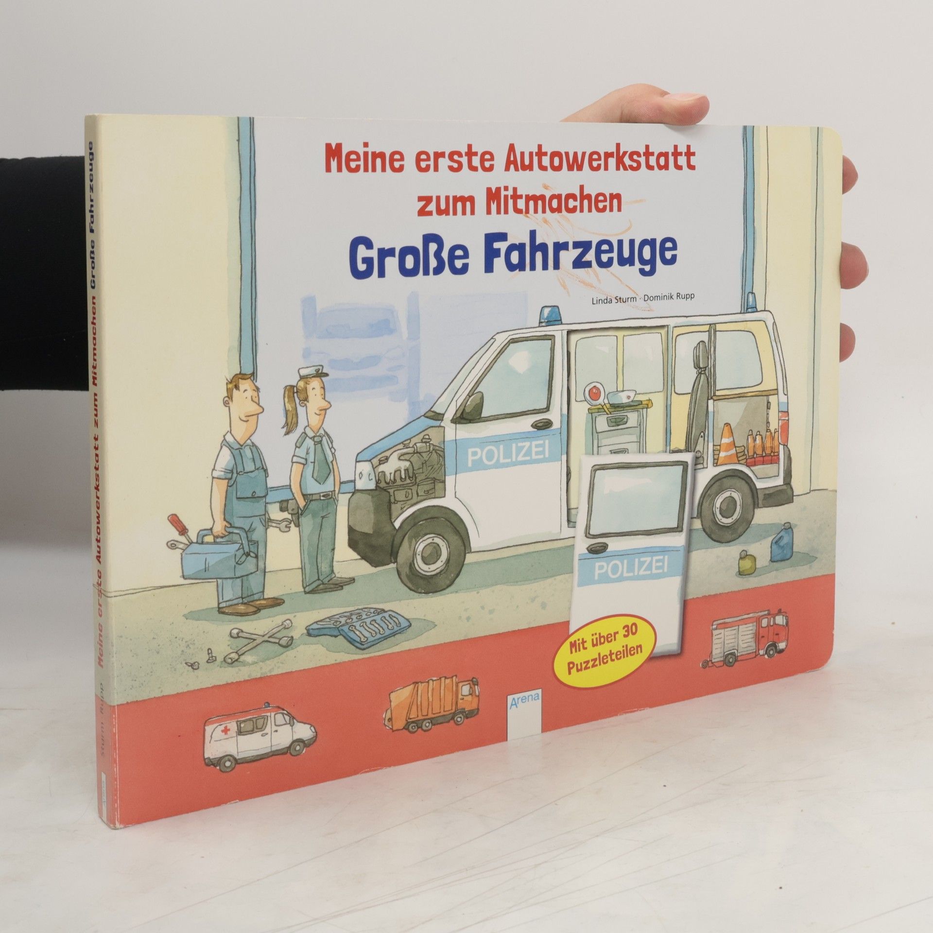 Linda Sturm Meine erste Autowerkstatt zum Mitmachen - große Fahrzeuge