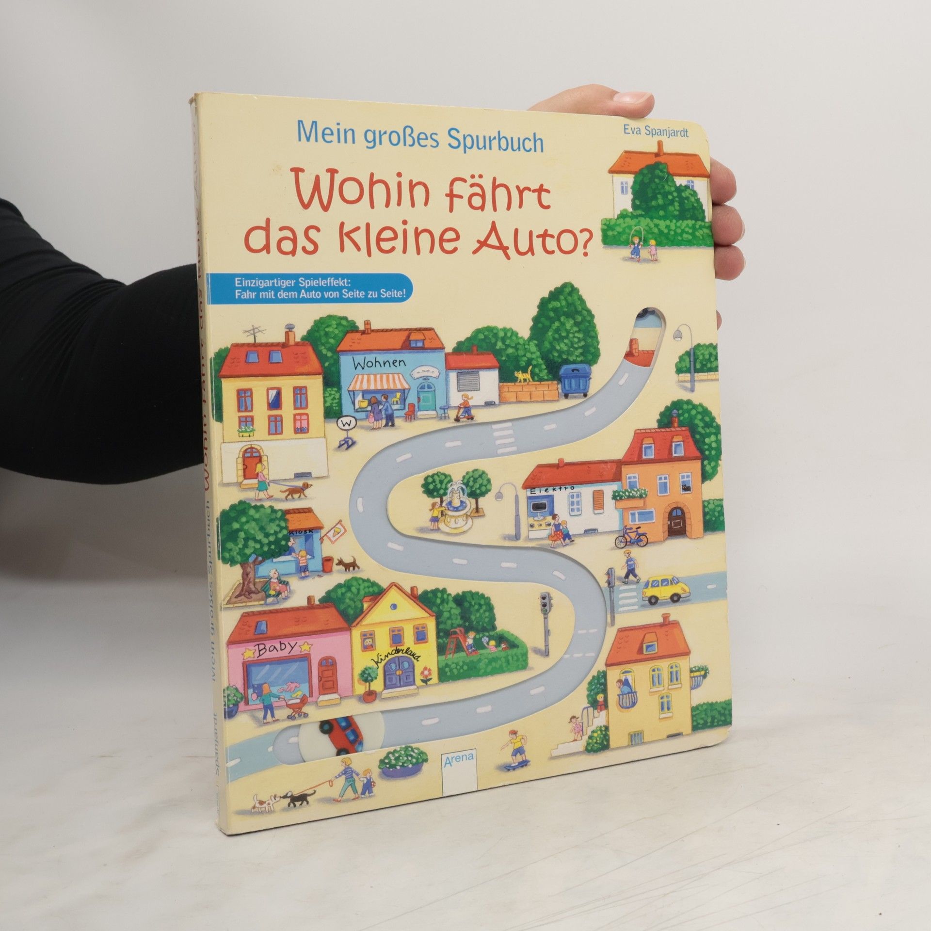 Rebecca Schmalz Mein großes Spurbuch - Wohin fährt das kleine Auto?