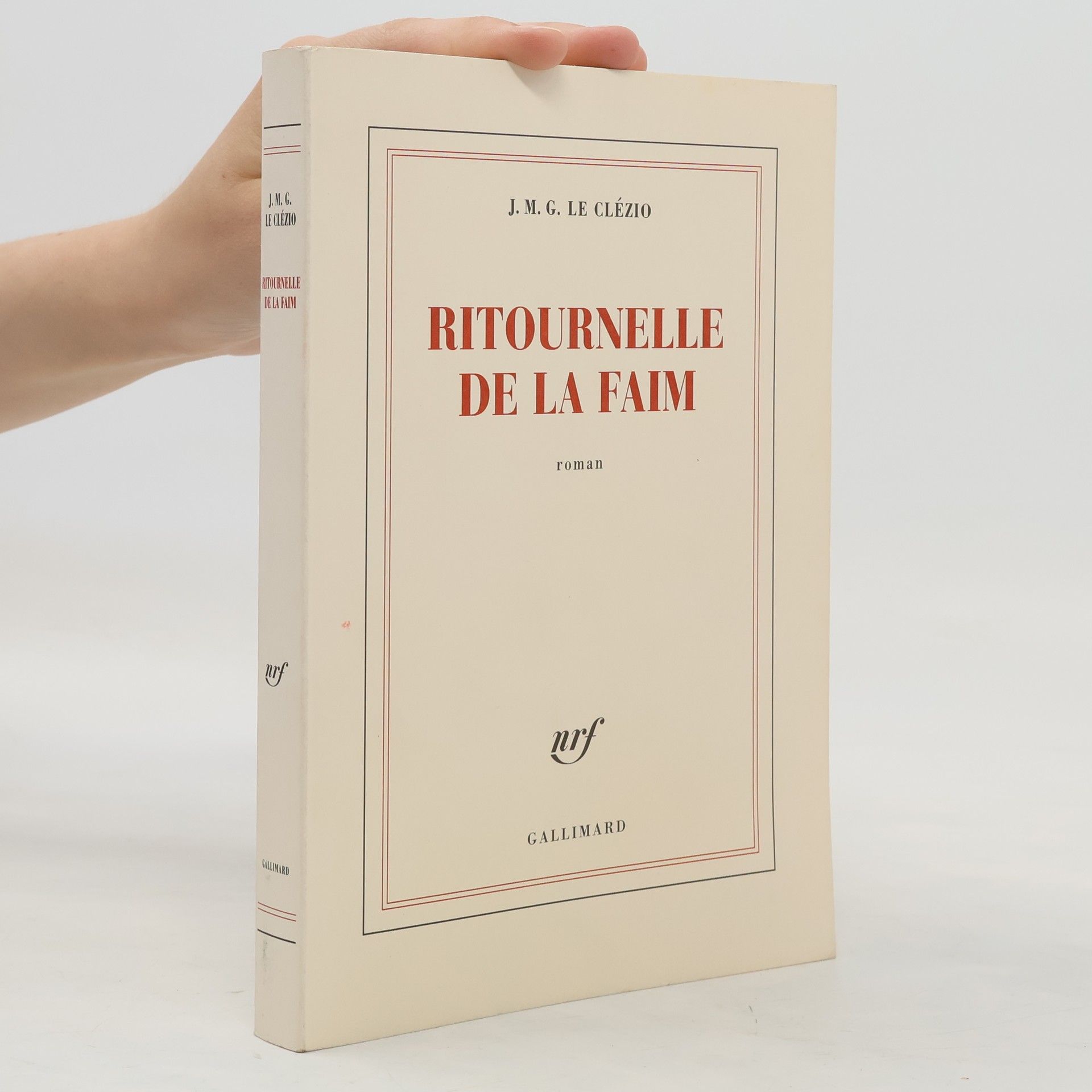 J. M. G. Le Clézio Ritournelle de la faim