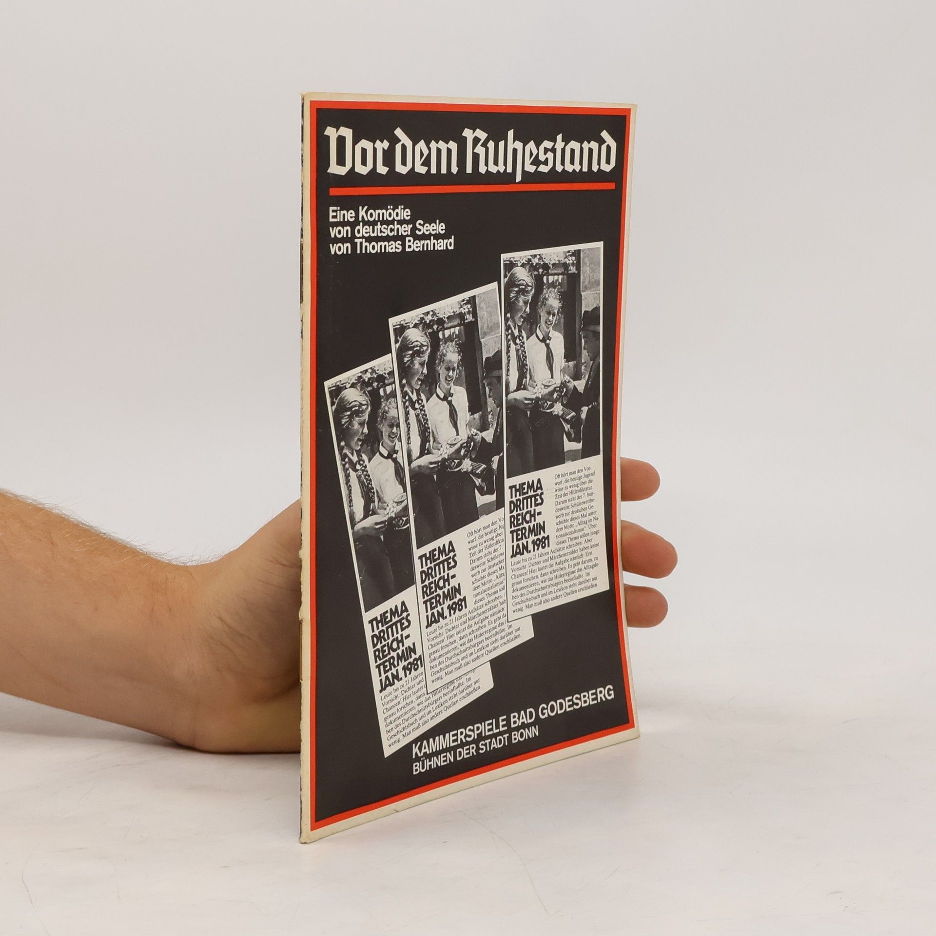 Auteurscollectief Vor dem Ruhestand