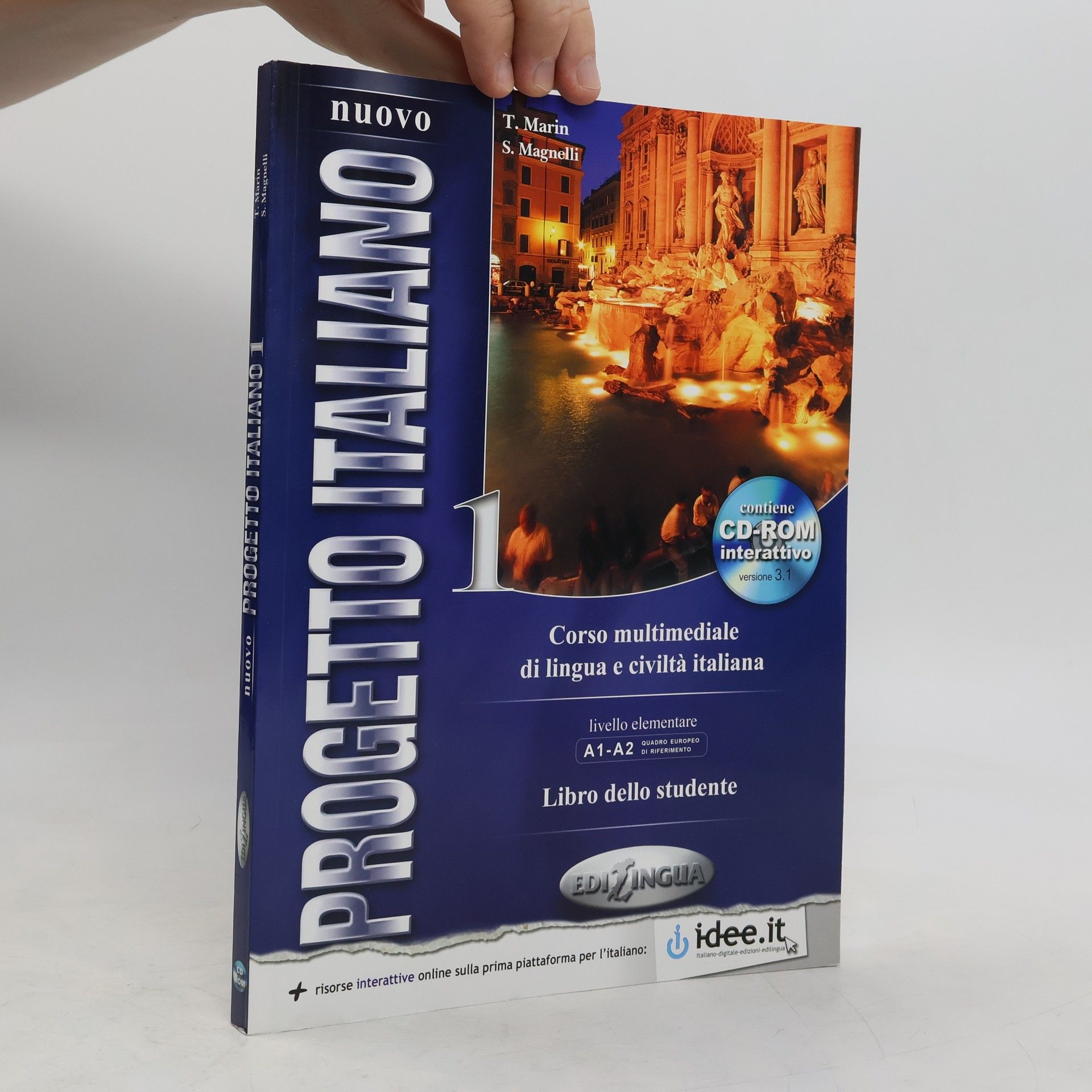 Telis Marin Nuovo progetto italiano. 1, Corso multimediale di lingua e civiltà italiana : livello elementare : libro dello studente