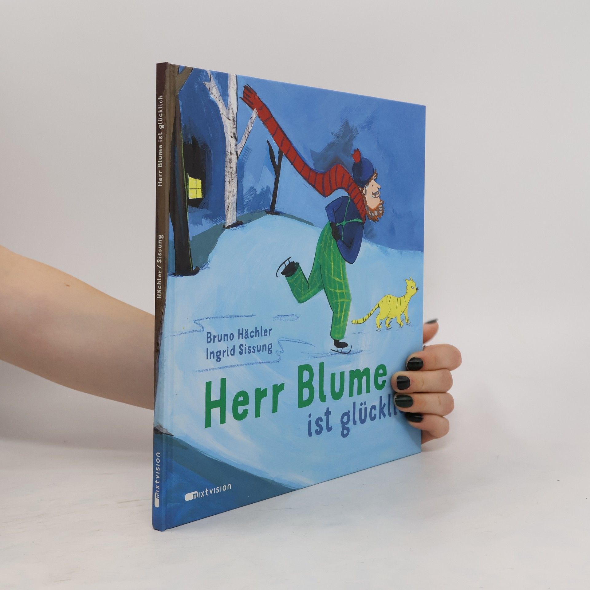 Bruno Hächler Herr Blume ist glücklich