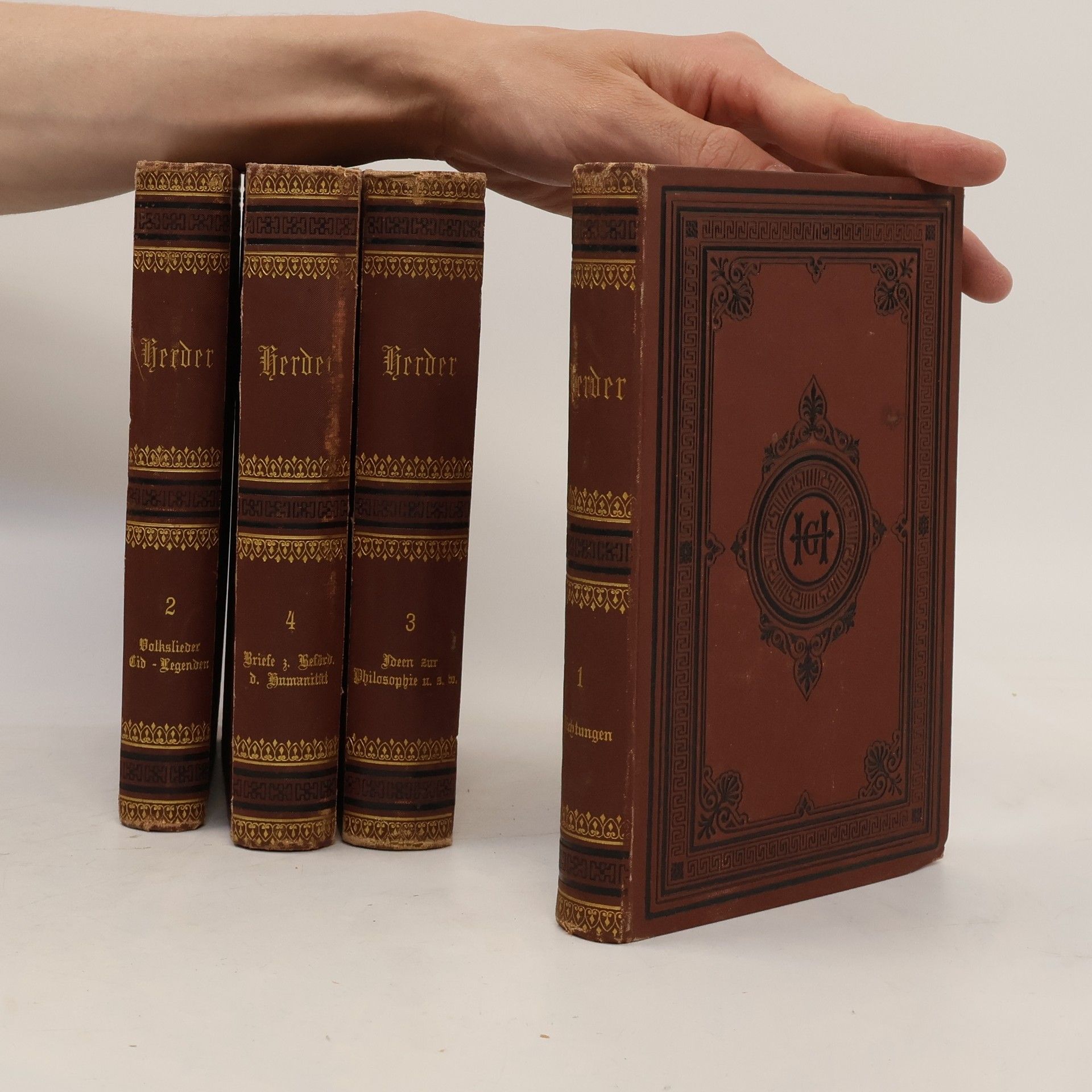 Heinrich Kurz Herders Werke 1-4