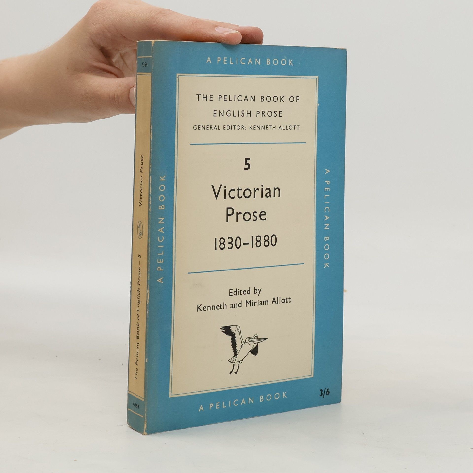 Kenneth Allott The Pelican Book of English Prose V. Victorian prose