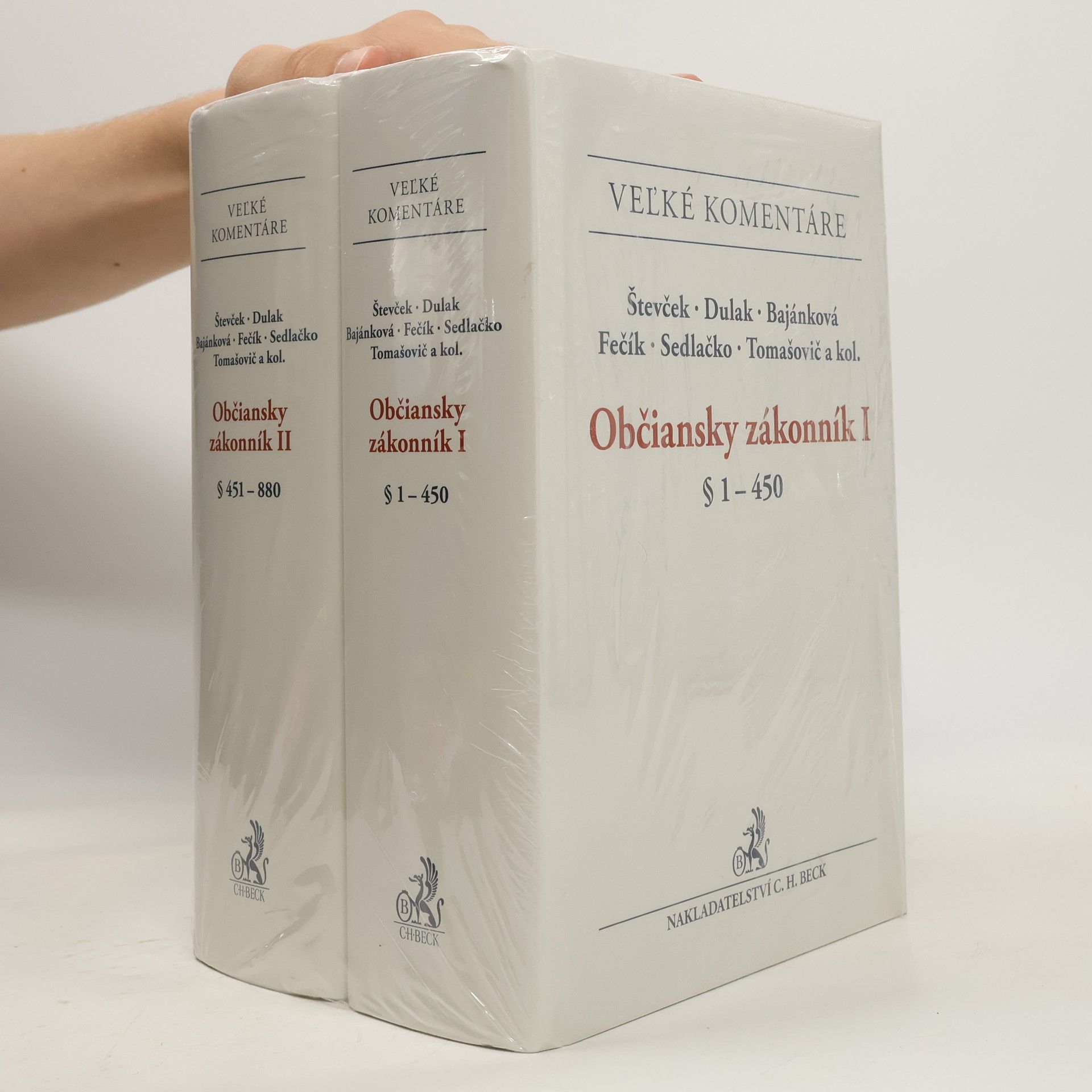 Autorenkollektiv Občiansky zákonník : I. § 1-450, II. § 451-880
