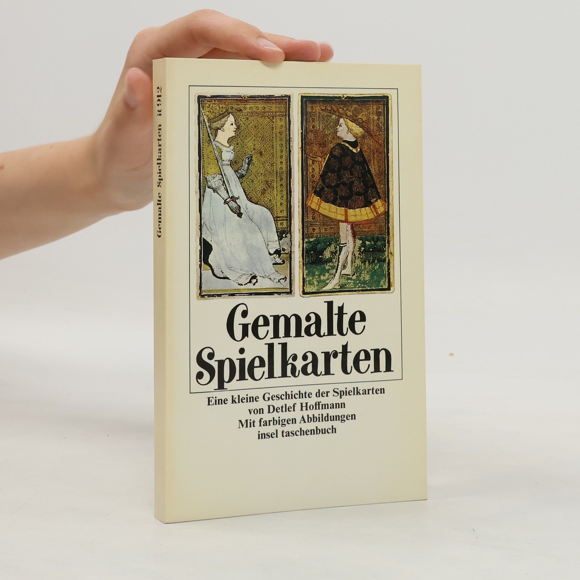 Detlef Hoffmann Gemalte Spielkarten