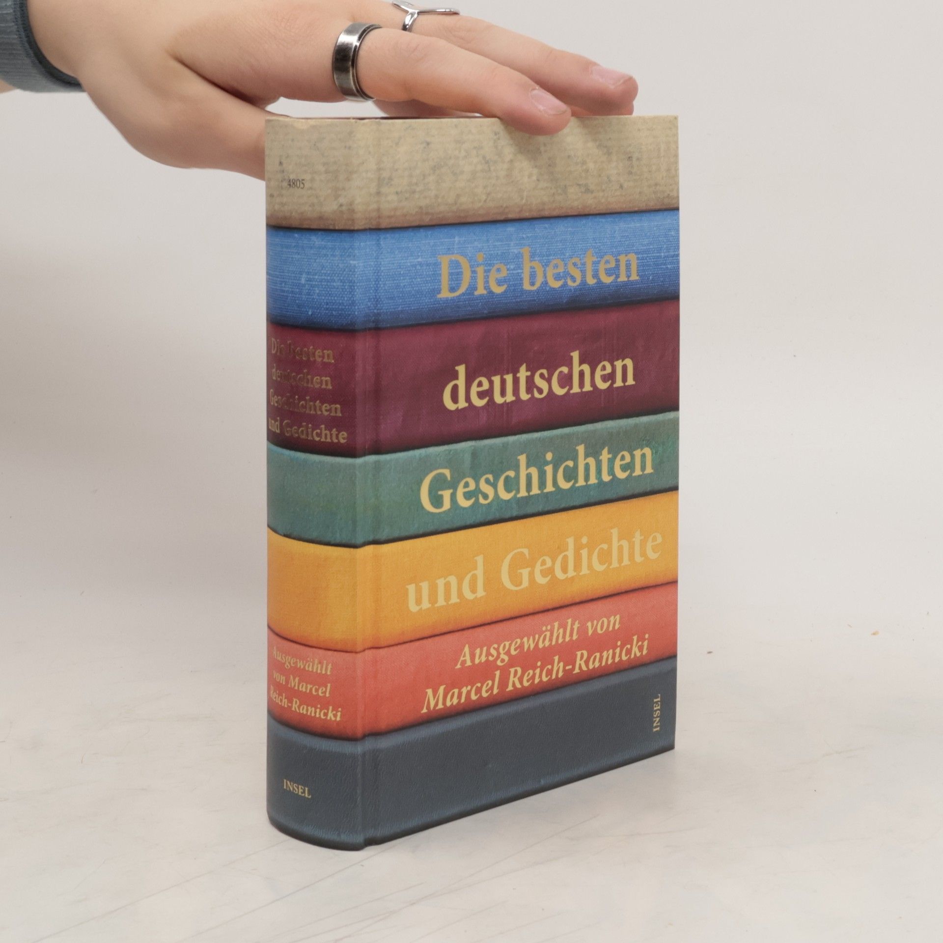 Marcel Reich-Ranicki Die besten deutschen Geschichten und Gedichte