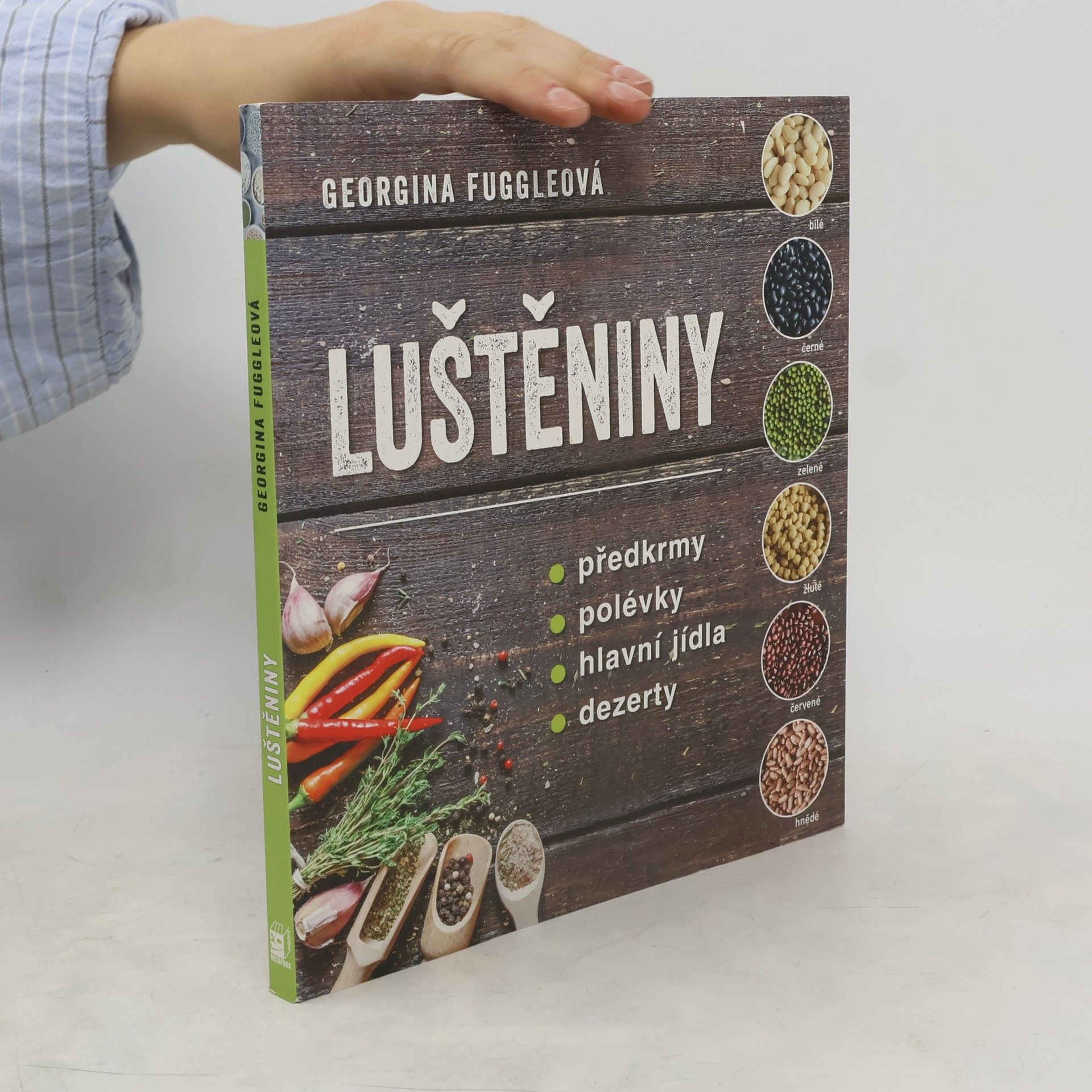 Luštěniny. Předkrmy, polévky, hlavní jídla, dezerty