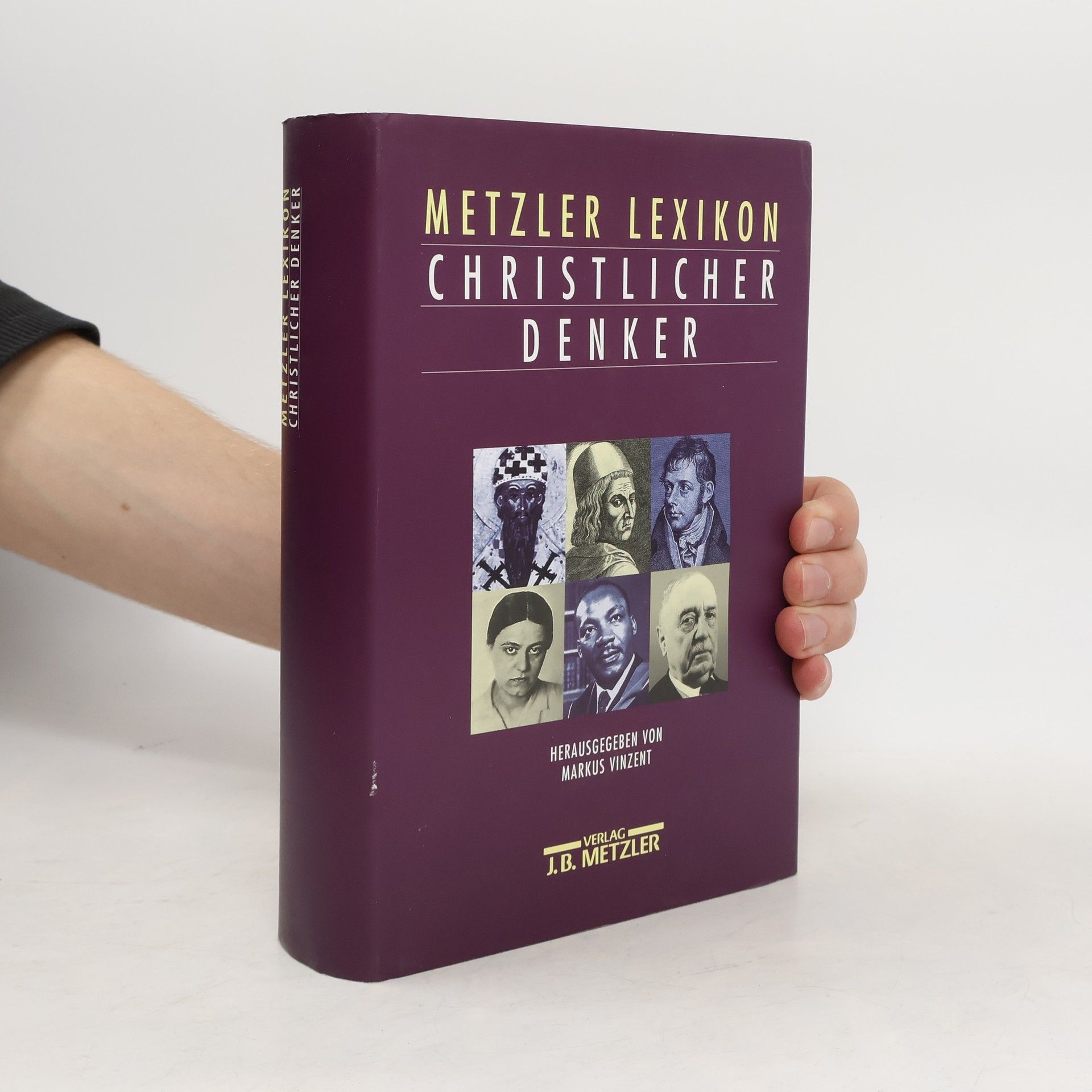 Markus Vinzent Metzler-Lexikon christlicher Denker