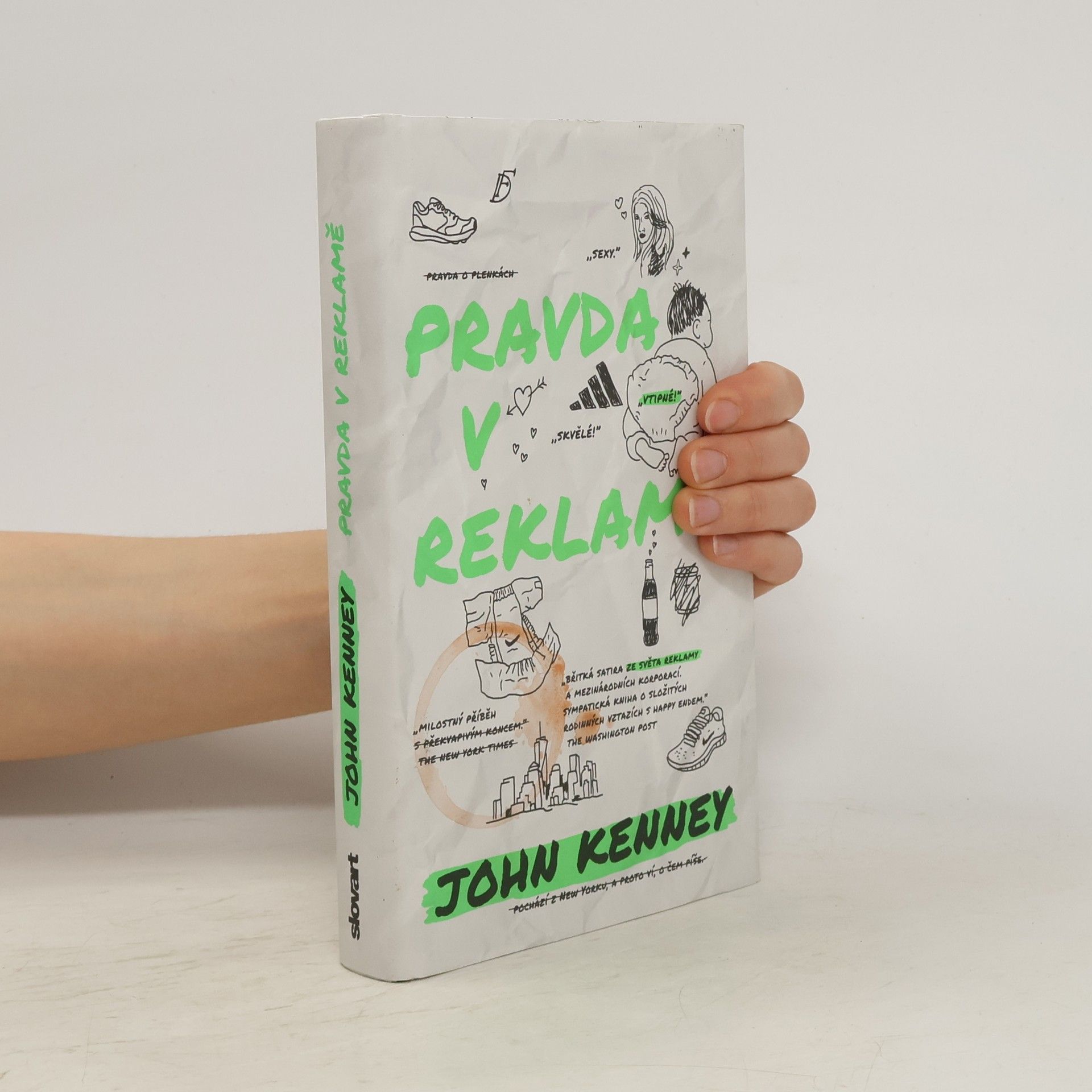 John Kenney Pravda v reklamě