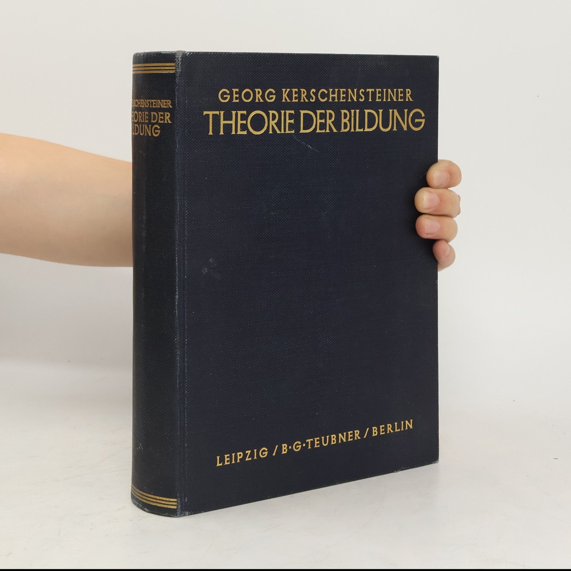 Georg Kerschensteiner Theorie der Bildung