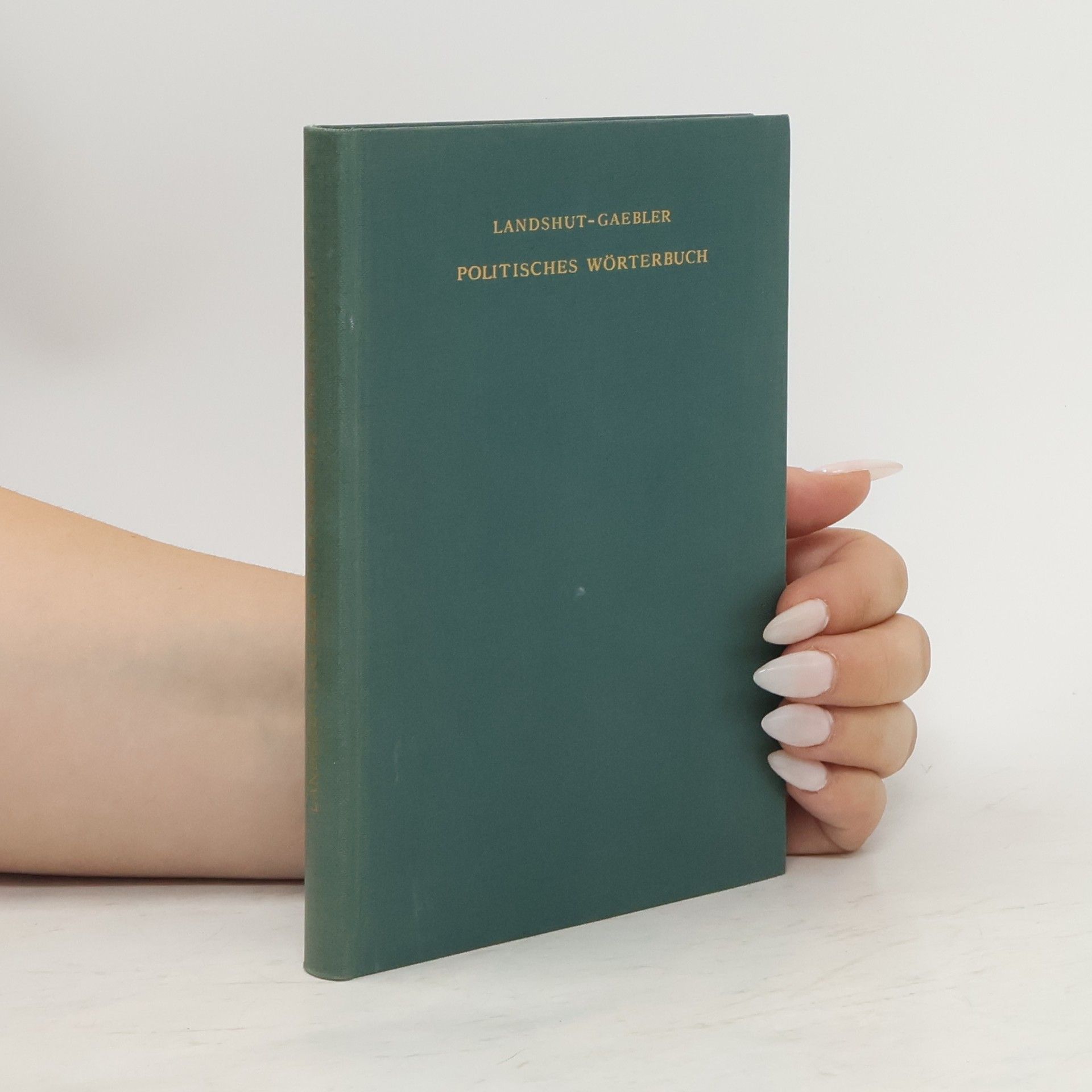 Siegfried Landshut Politisches Wörterbuch