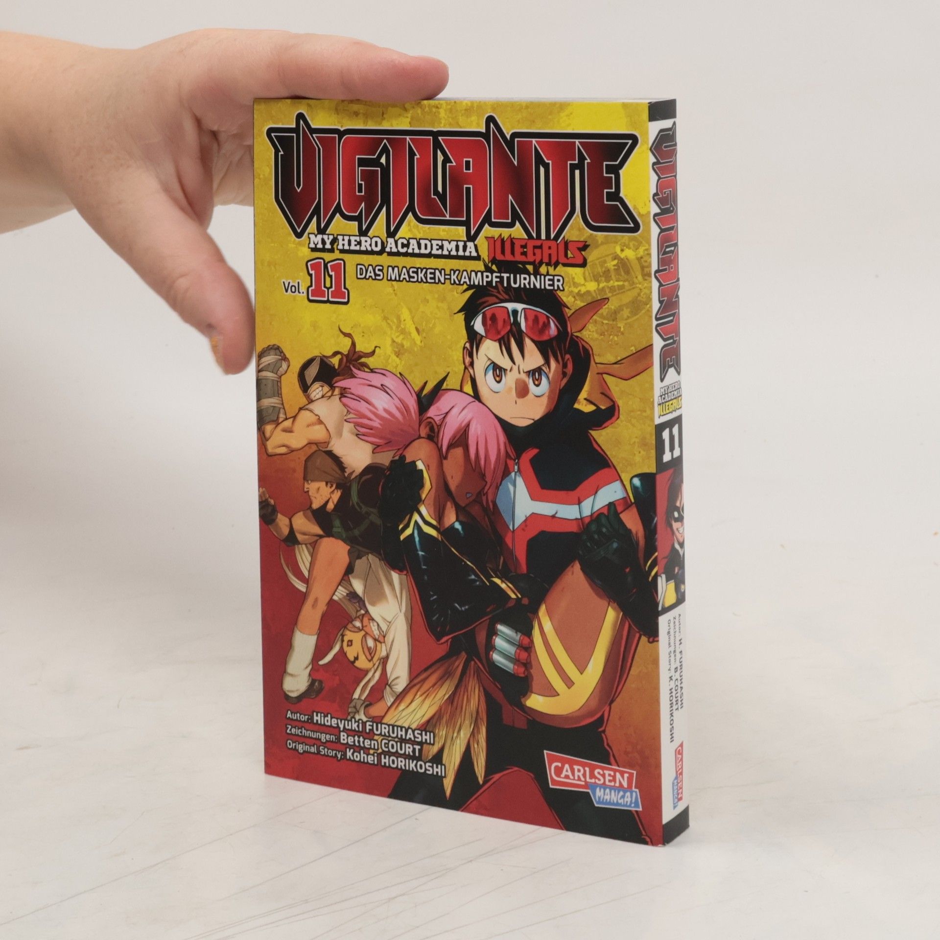 Kōhei Horikoshi Vigilante - My Hero Academia Illegals 11