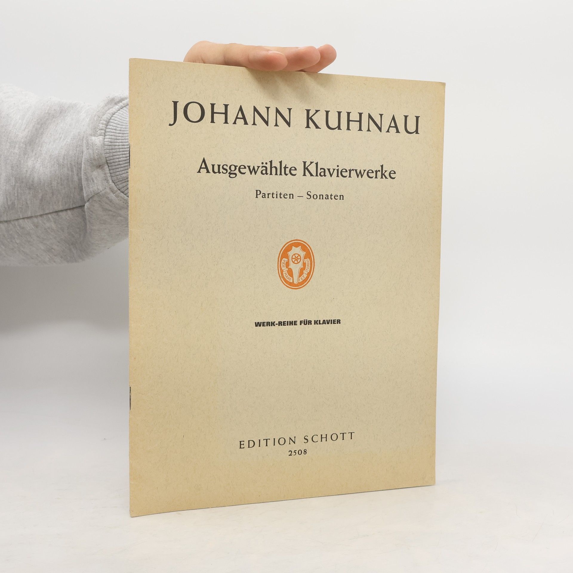 Johann Kuhnau Ausgewählte Klavierwerke