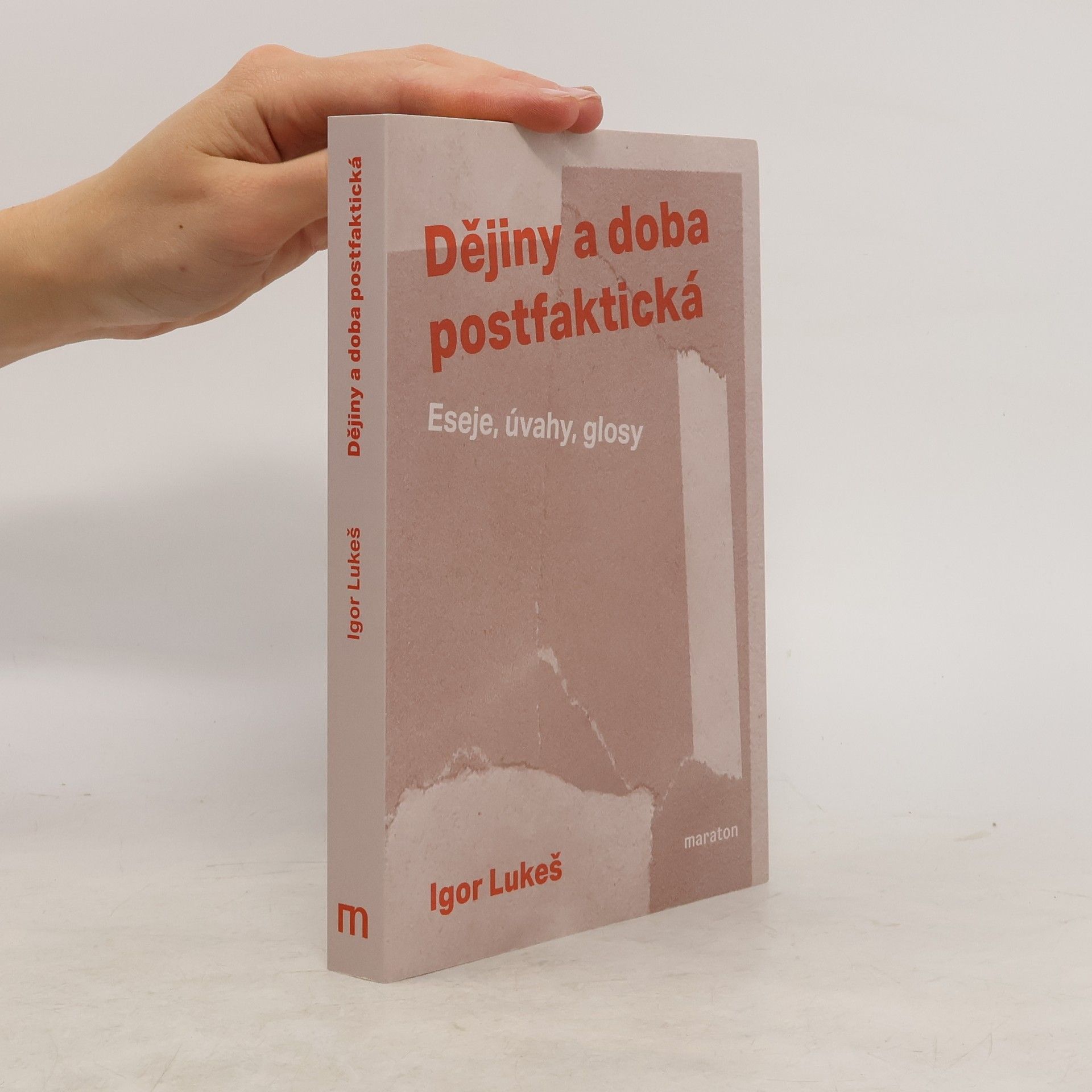 Igor Lukeš Dějiny a doba postfaktická : eseje, úvahy, glosy