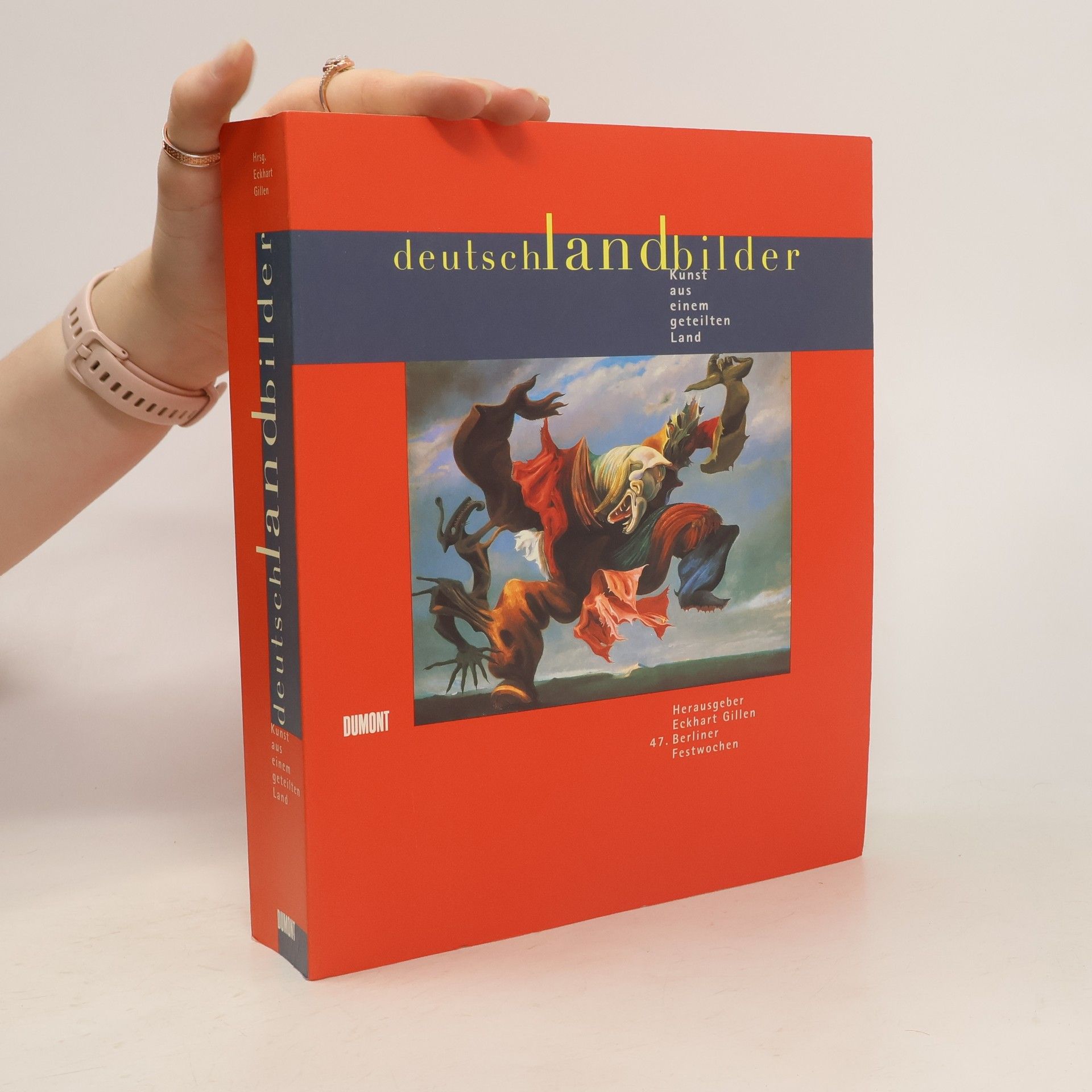 Eckhart Gillen Deutschlandbilder. Kunst aus einem geteilten Land. Katalog zur zentralen Ausstellung der 47. Berliner Festwochen im Martin-Gropius-Bau, 7. September 1997 bis 11. Januar 1998