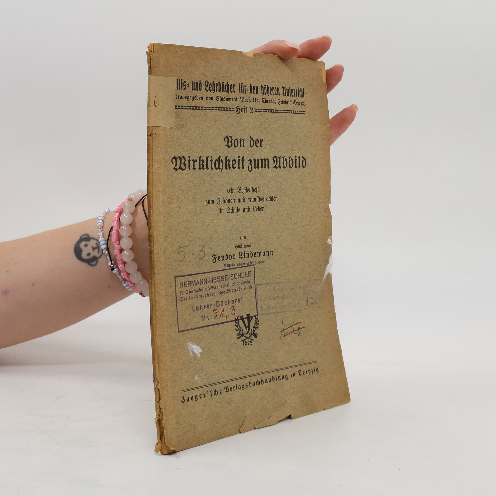 Feodor Lindemann Von der Wirklichkeit zum Abbild