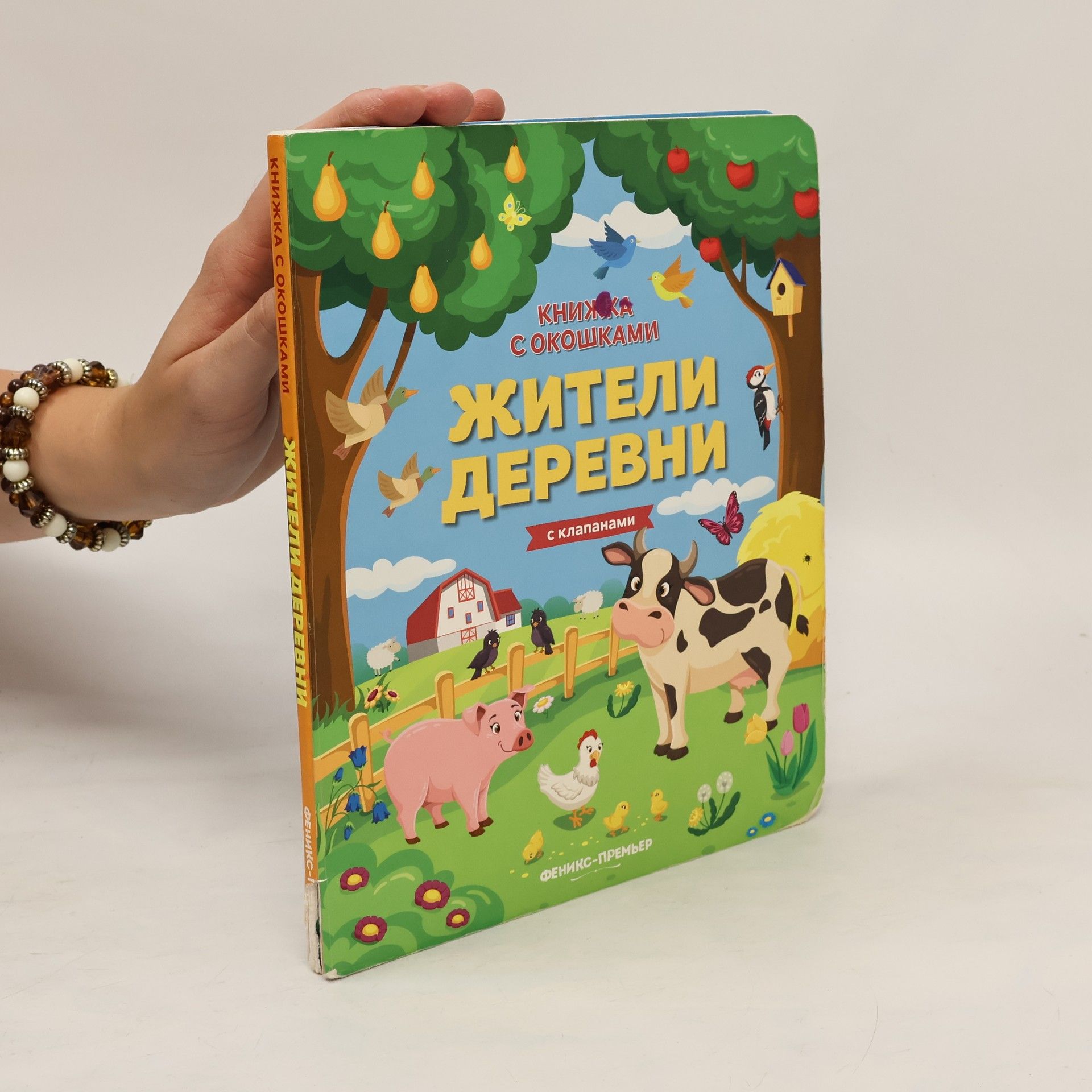 Autorenkollektiv Книжка с окошками. Жители деревни