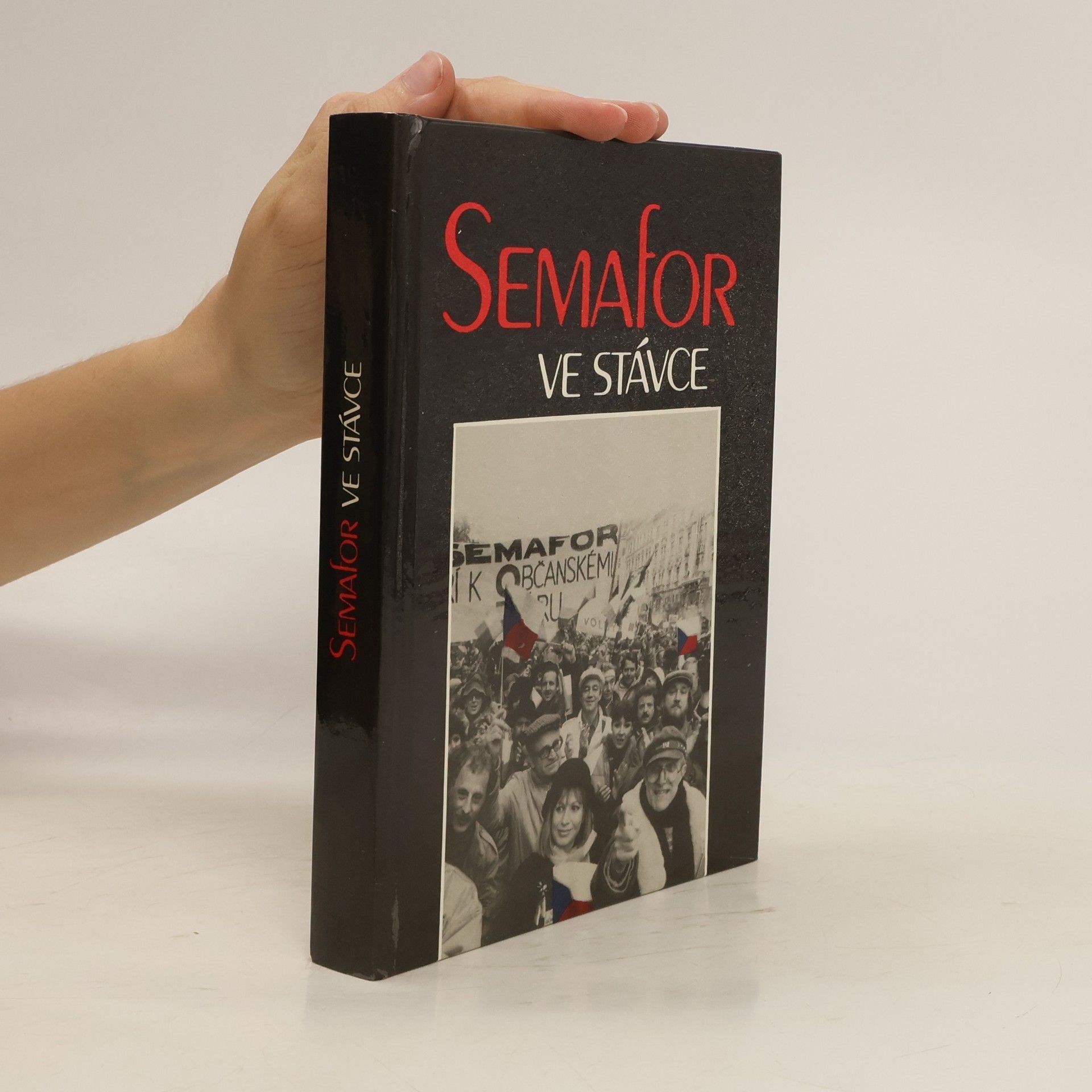 Jiří Datel Novotný Semafor ve stávce
