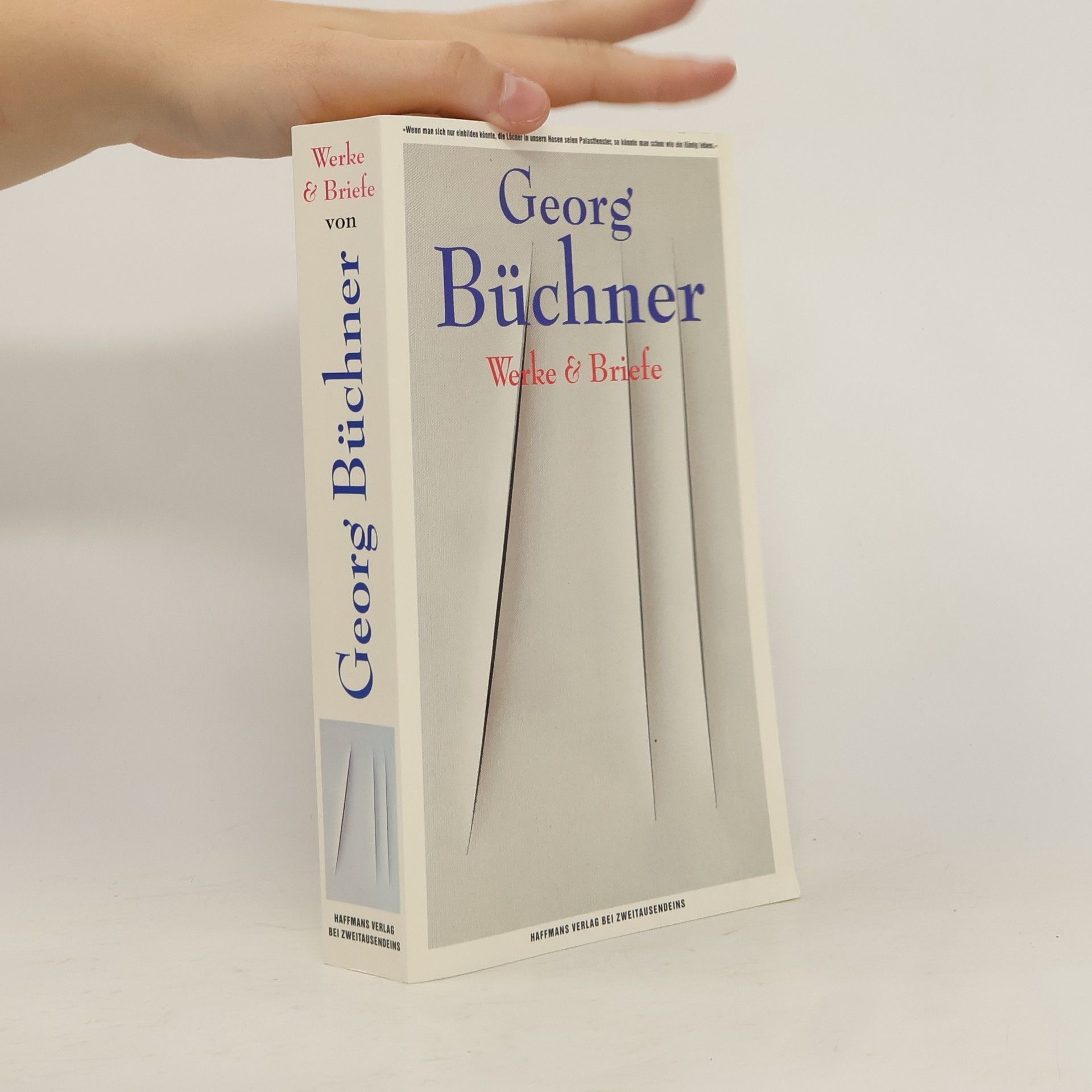 Georg Büchner Werke und Briefe. Nach den Erstdrucken und ersten Werkausgaben