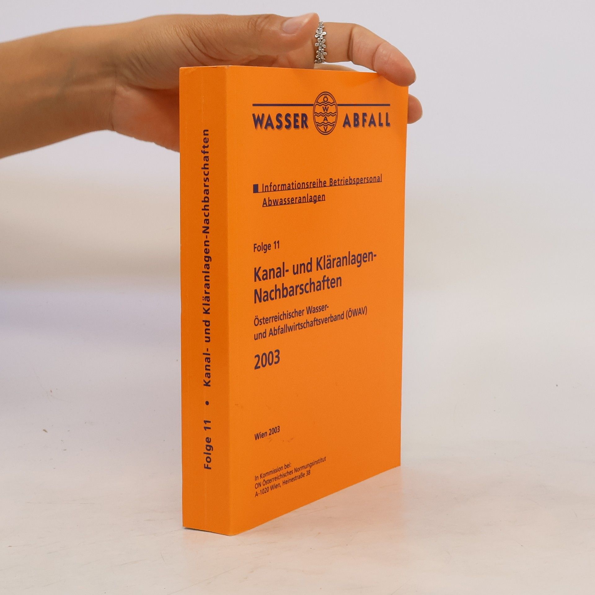 Autores varios Kanal- und Kläranlagen-Nachbarschaften 2003