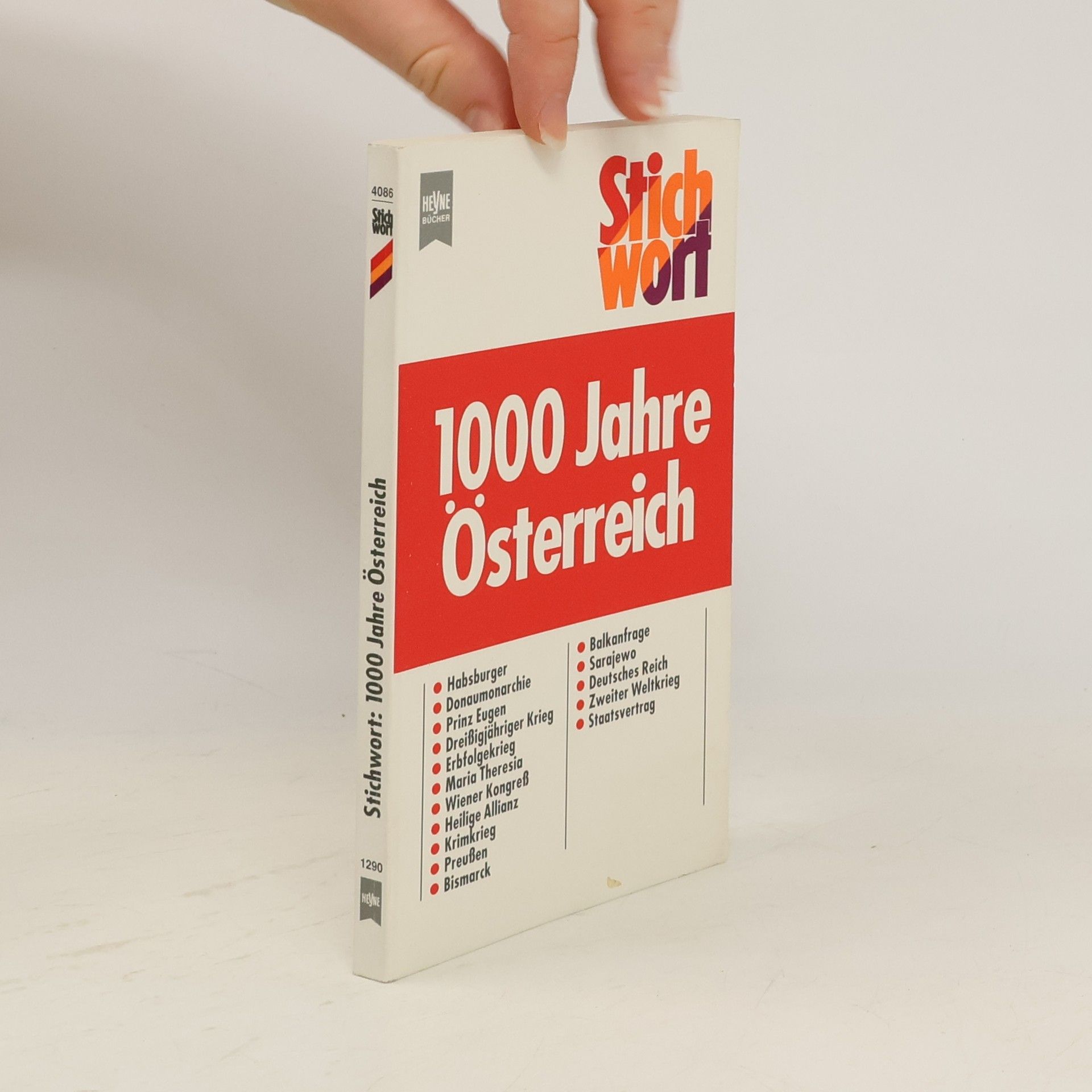 Hans Waschek Stichwort 1000 Jahre Österreich