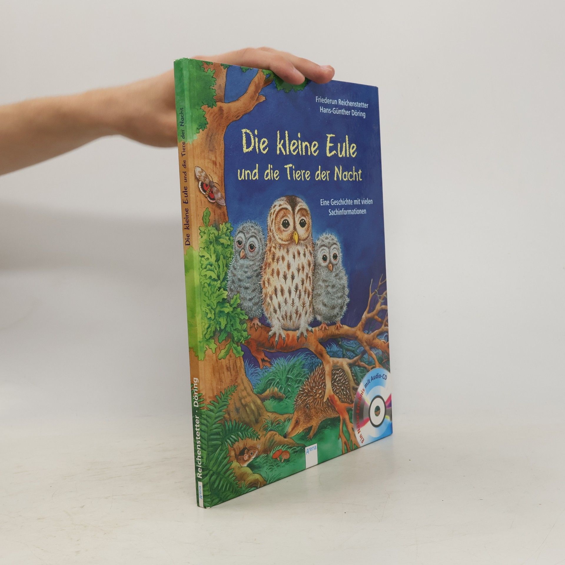 Friederun Reichenstetter Die kleine Eule und die Tiere der Nacht, m. Audio-CD