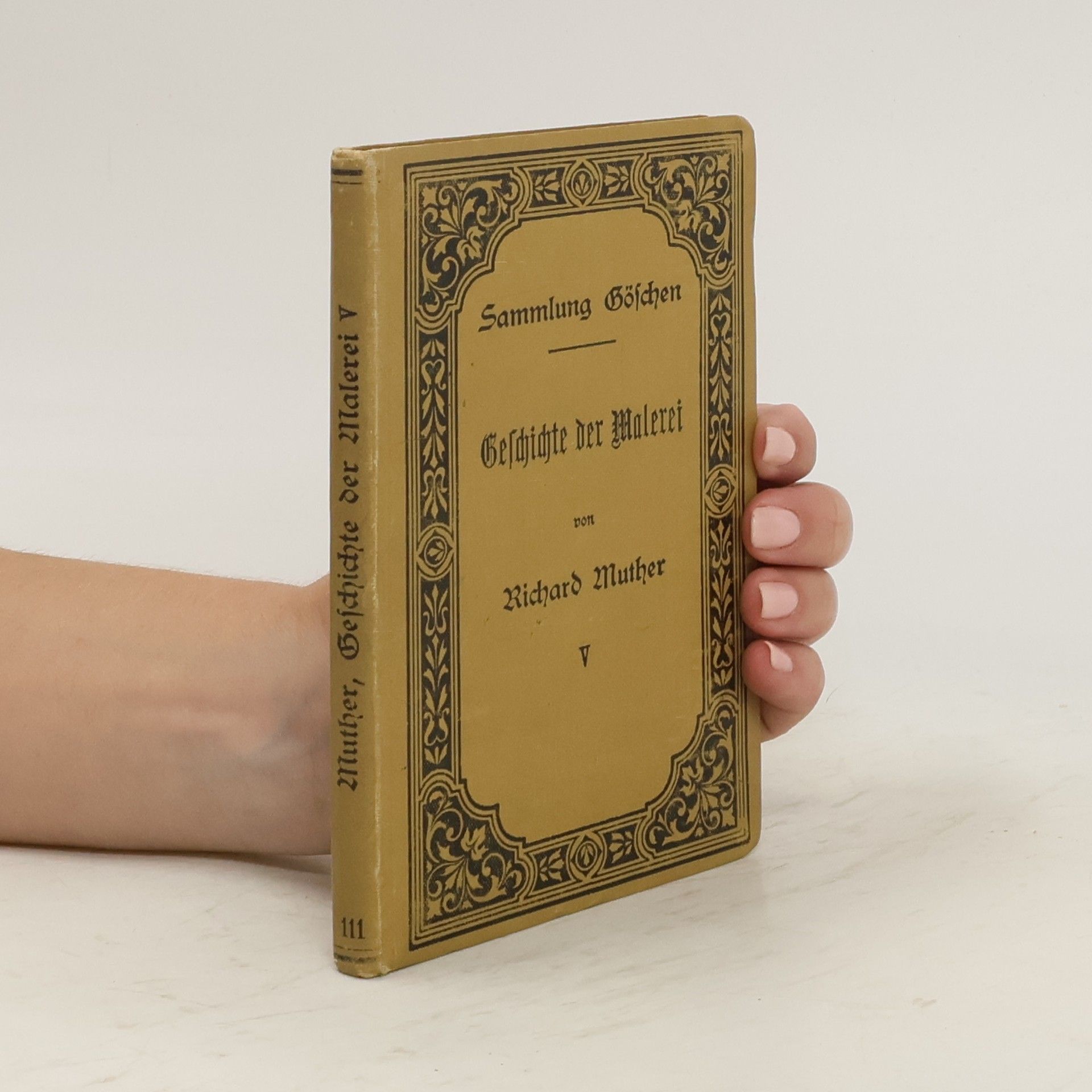 Richard Muther Geschichte der Malerei V