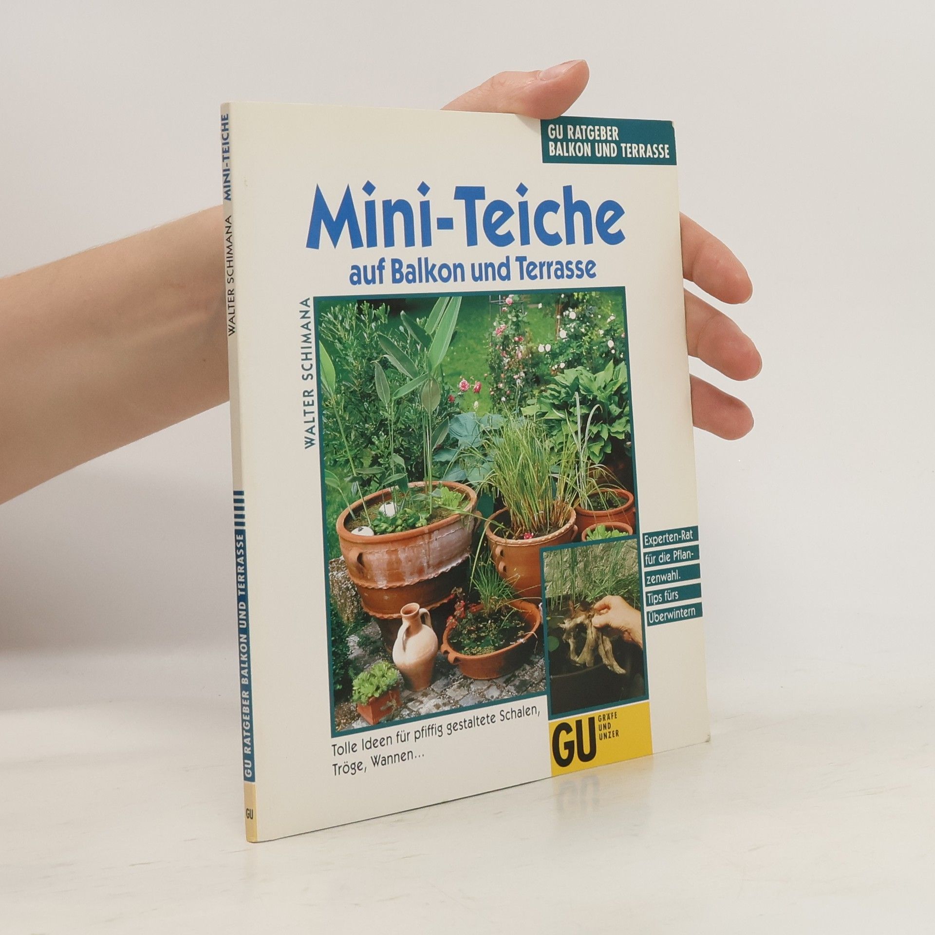 Walter Schimana Mini-Teiche auf Balkon und Terrasse