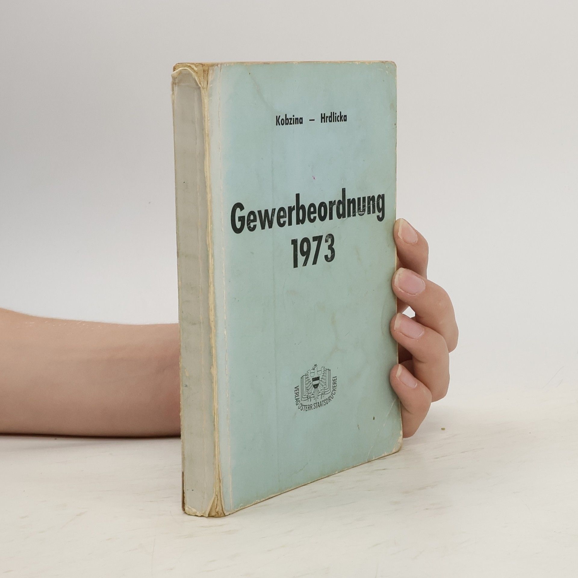 Alfred Kobzina Die Gewerbeordnung 1973