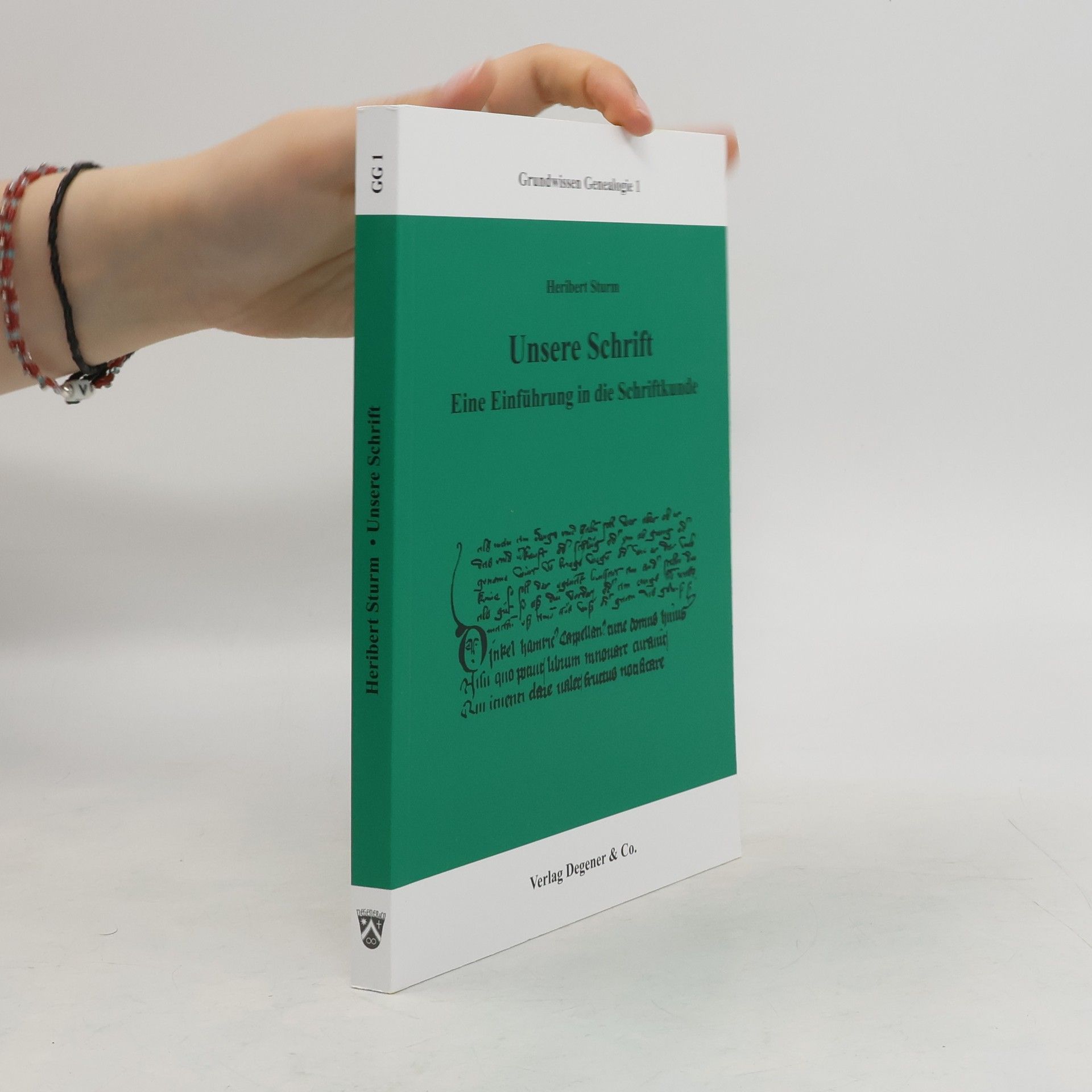 Heribert Sturm Unsere Schrift